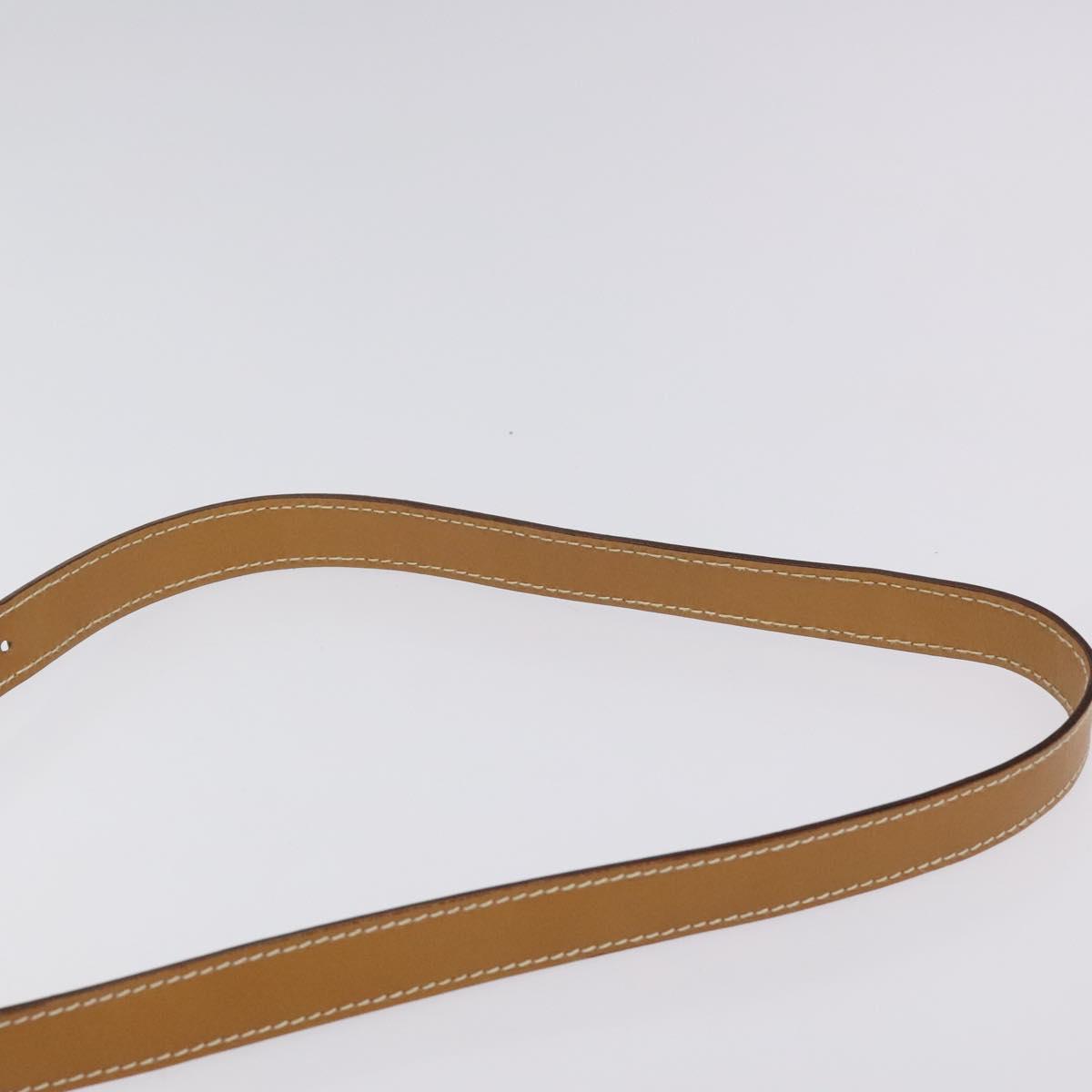 GUCCI Micro GG Supreme Shoulder Bag PVC Beige Gold 001 067 1281 Auth BA1957