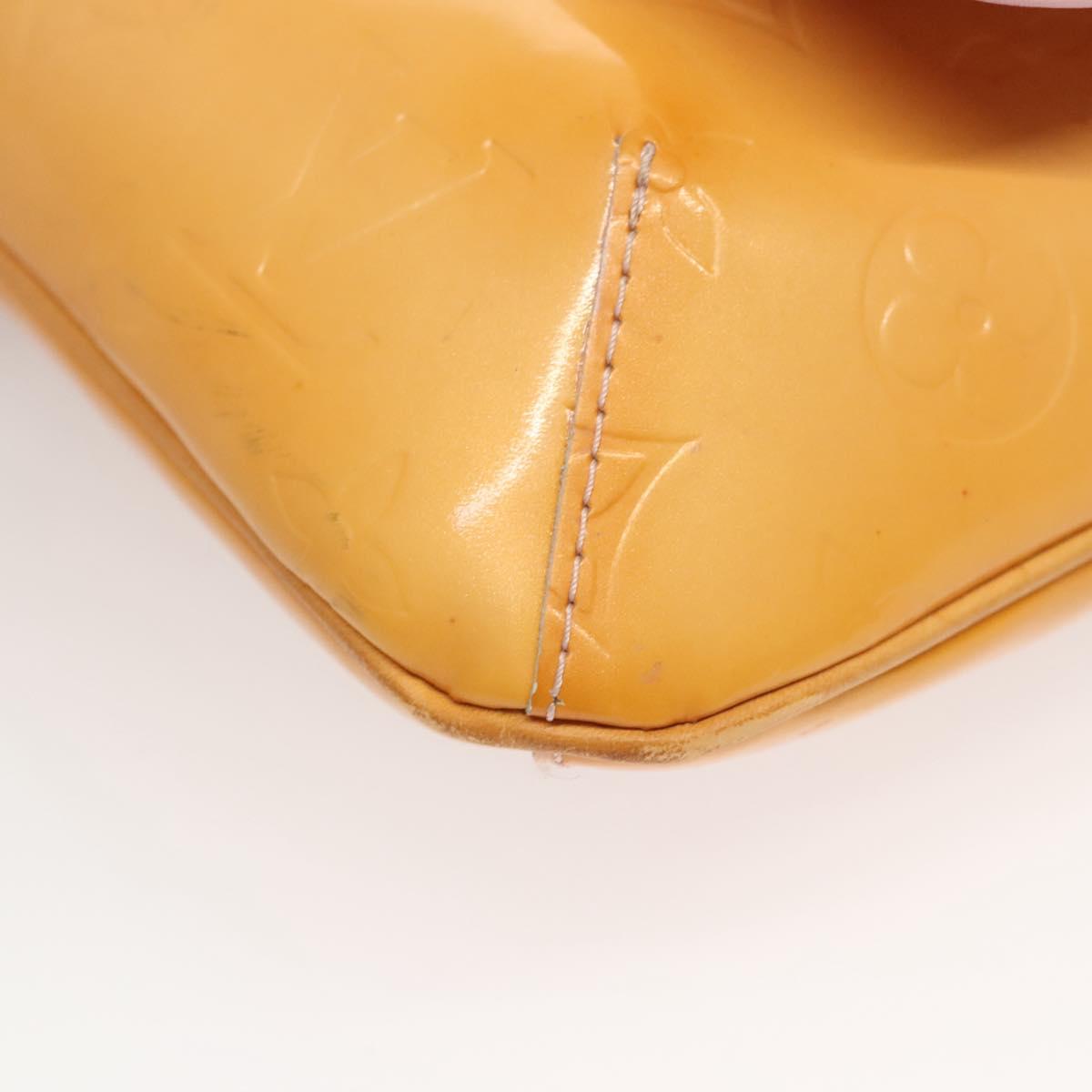 LOUIS VUITTON Vernis Thompson Street Bag Marshmallow Pink M91070 LV Auth BA1971