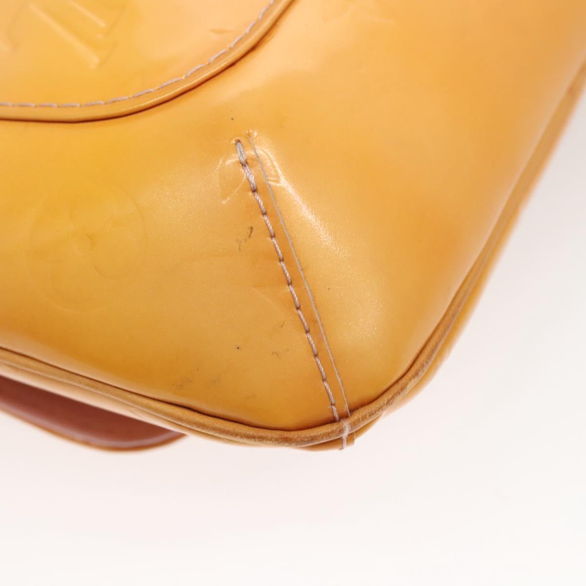 LOUIS VUITTON Vernis Thompson Street Bag Marshmallow Pink M91070 LV Auth BA1971