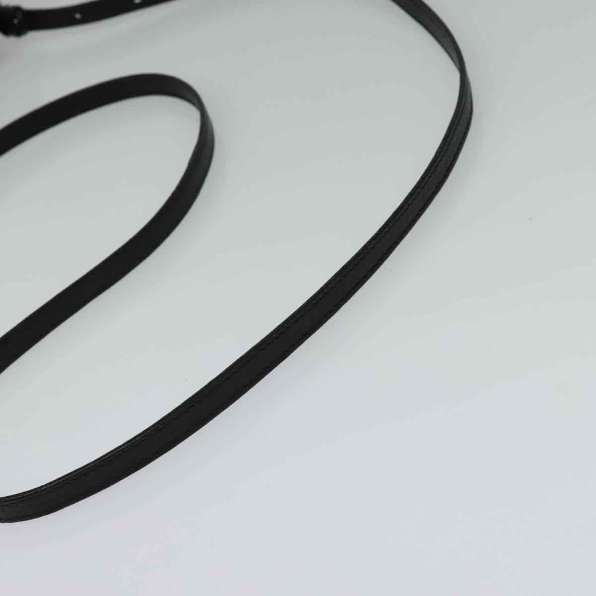 Chloe Lily Hand Bag Leather 2way Black Auth BA2001