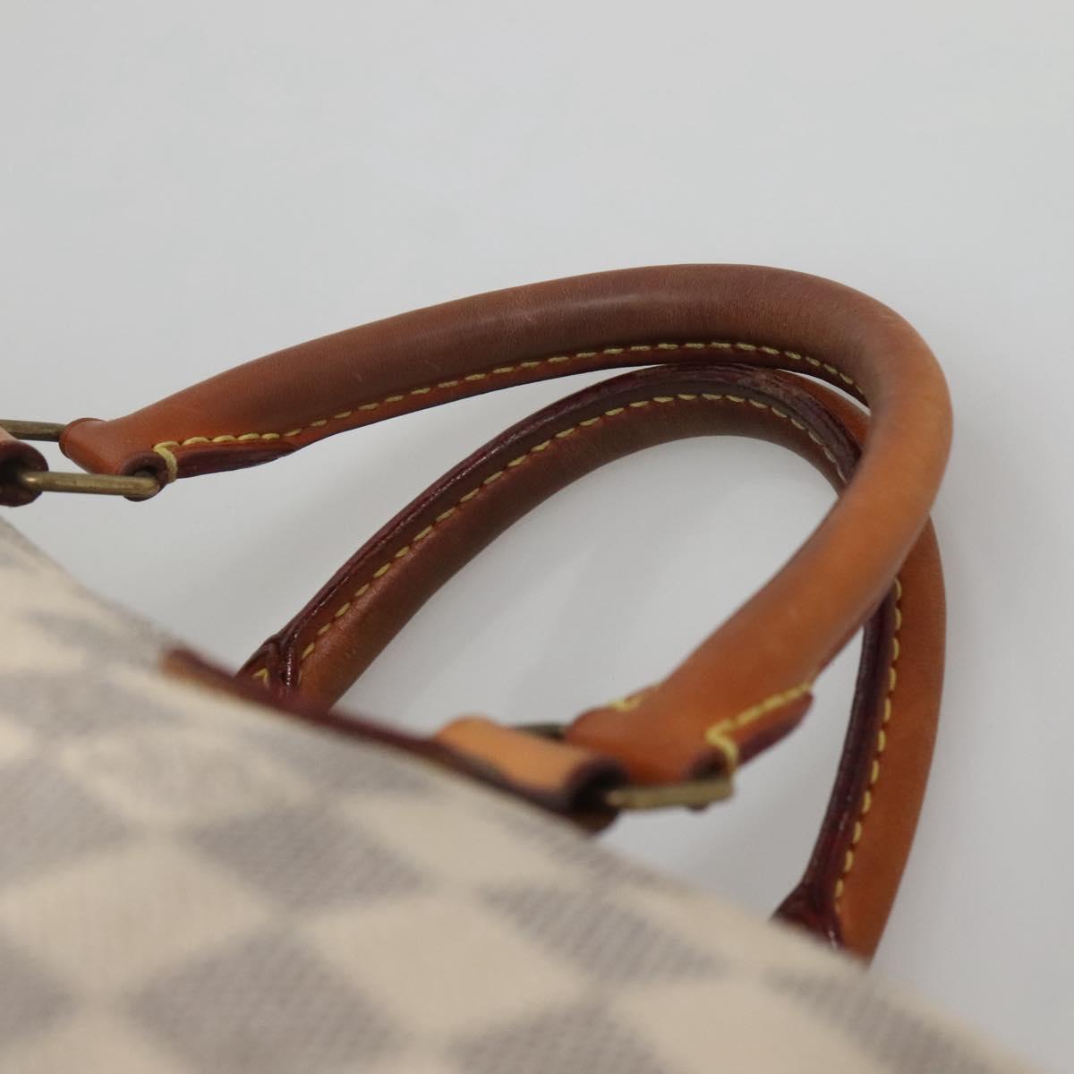 LOUIS VUITTON Damier Azur Speedy 30 Hand Bag N41533 LV Auth BA2069