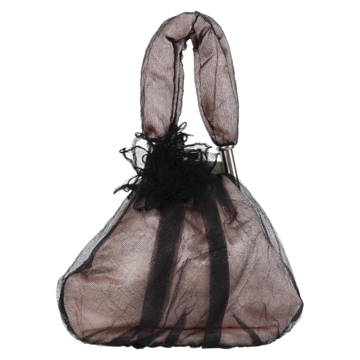 CHANEL Hand Bag Nylon Pink CC Auth BA2093V