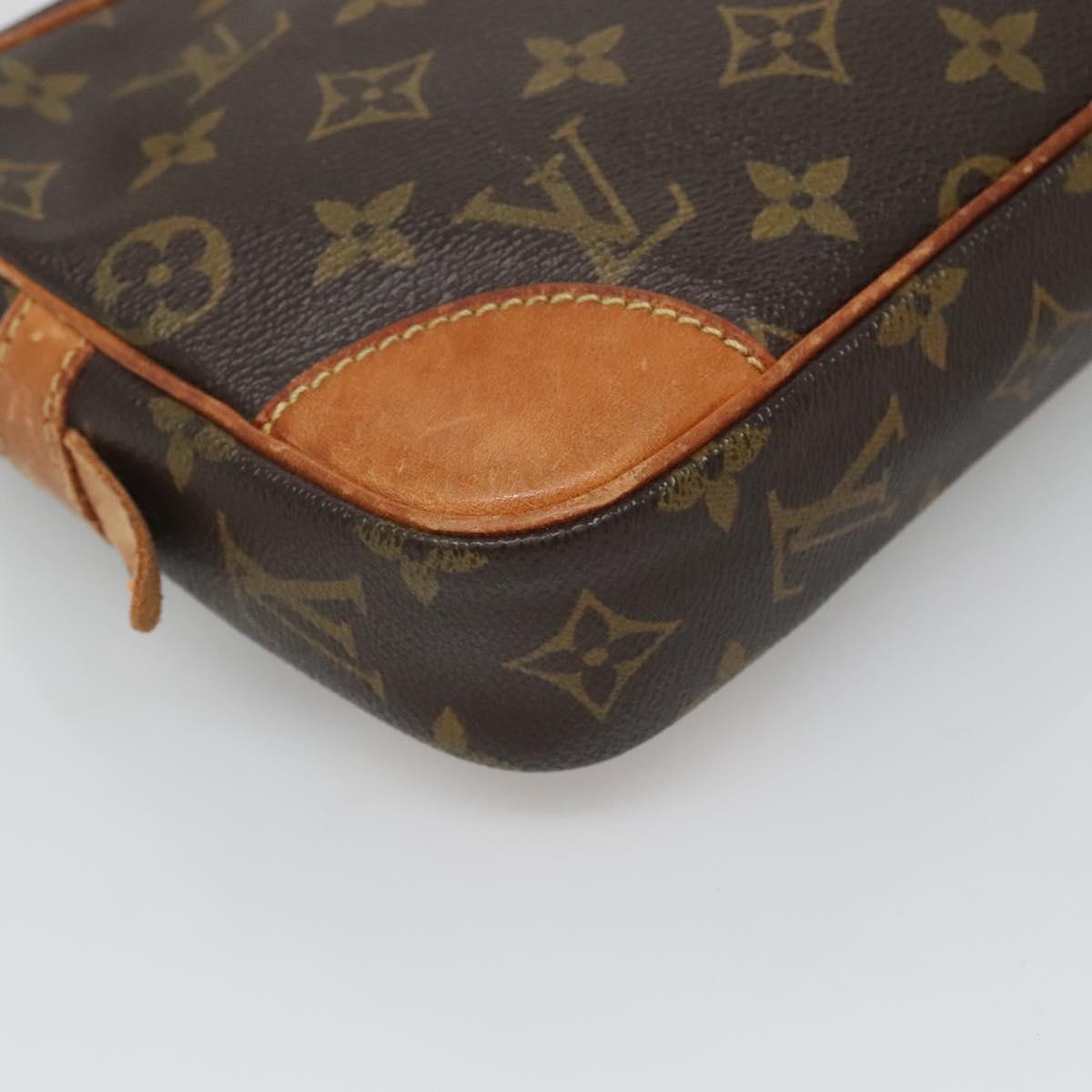 LOUIS VUITTON Monogram Marly Dragonne GM Clutch Bag M51825 LV Auth BA2096