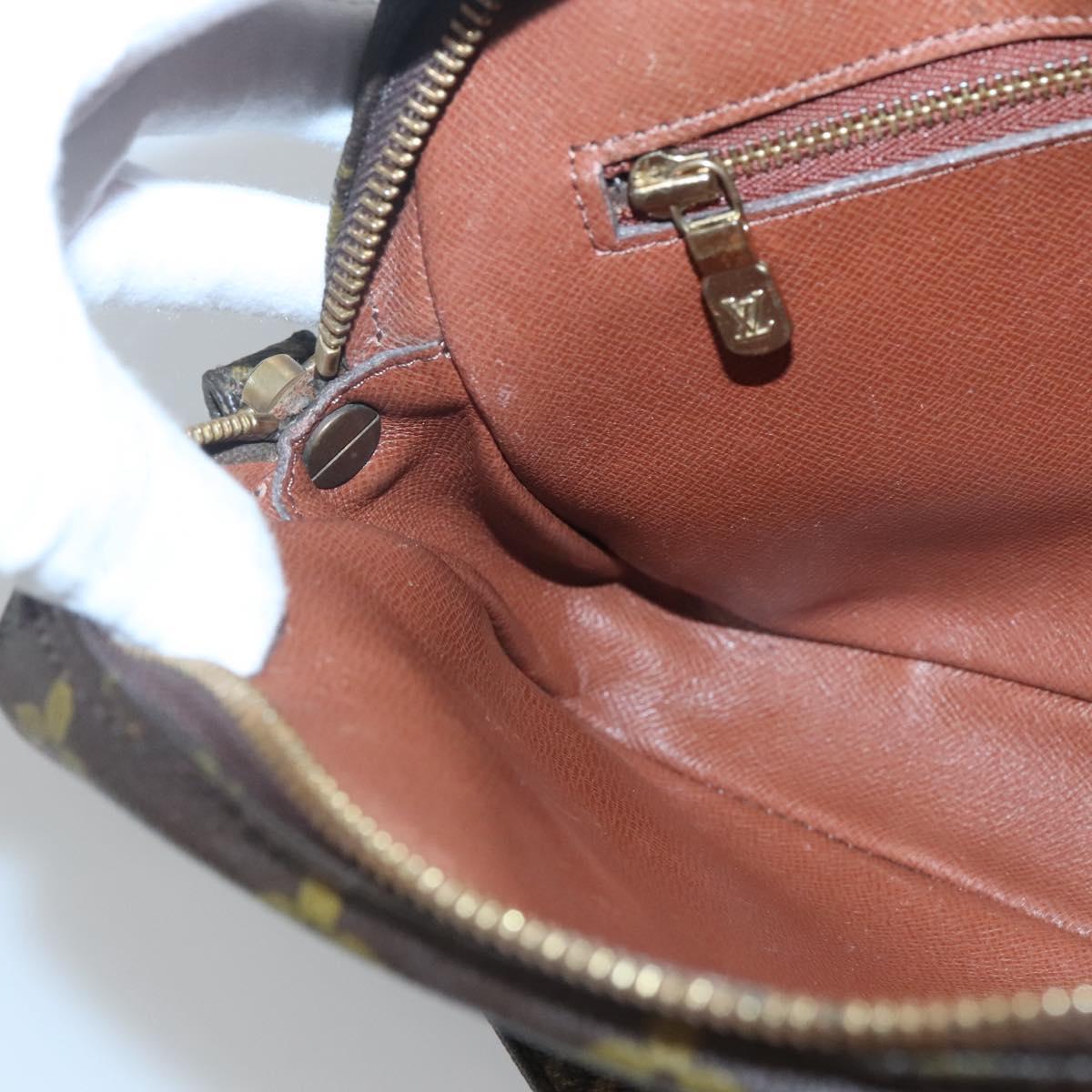 LOUIS VUITTON Monogram Marly Dragonne GM Clutch Bag M51825 LV Auth BA2096