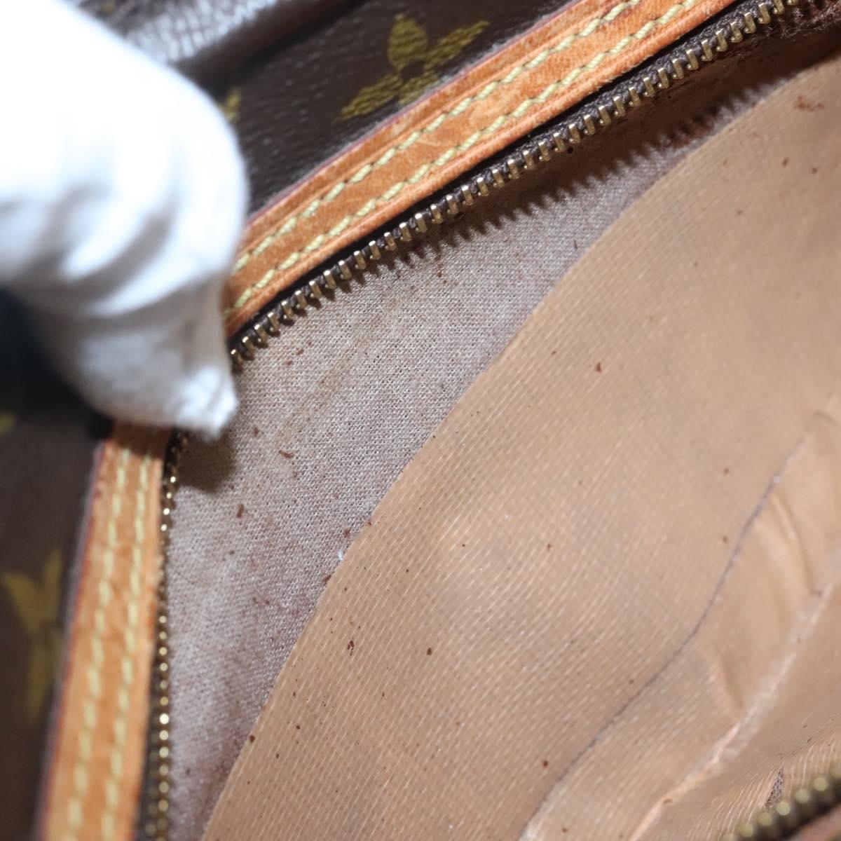 LOUIS VUITTON Monogram Marly Dragonne GM Clutch Bag M51825 LV Auth BA2096