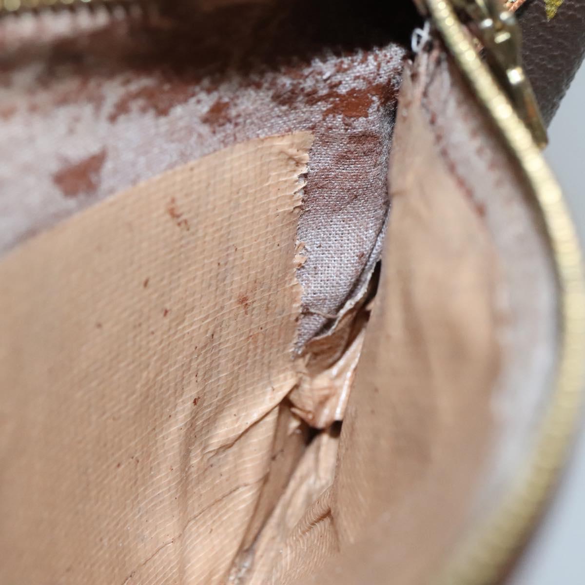 LOUIS VUITTON Monogram Marly Dragonne GM Clutch Bag M51825 LV Auth BA2096