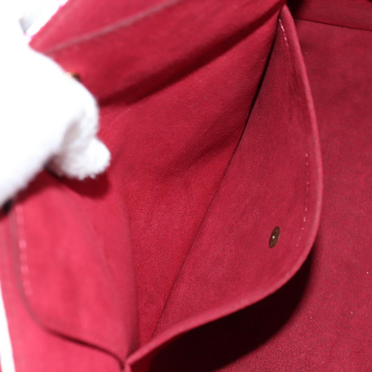 LOUIS VUITTON Monogram Multicolor Beverly GM Hand Bag White M40201 Auth BA2117V