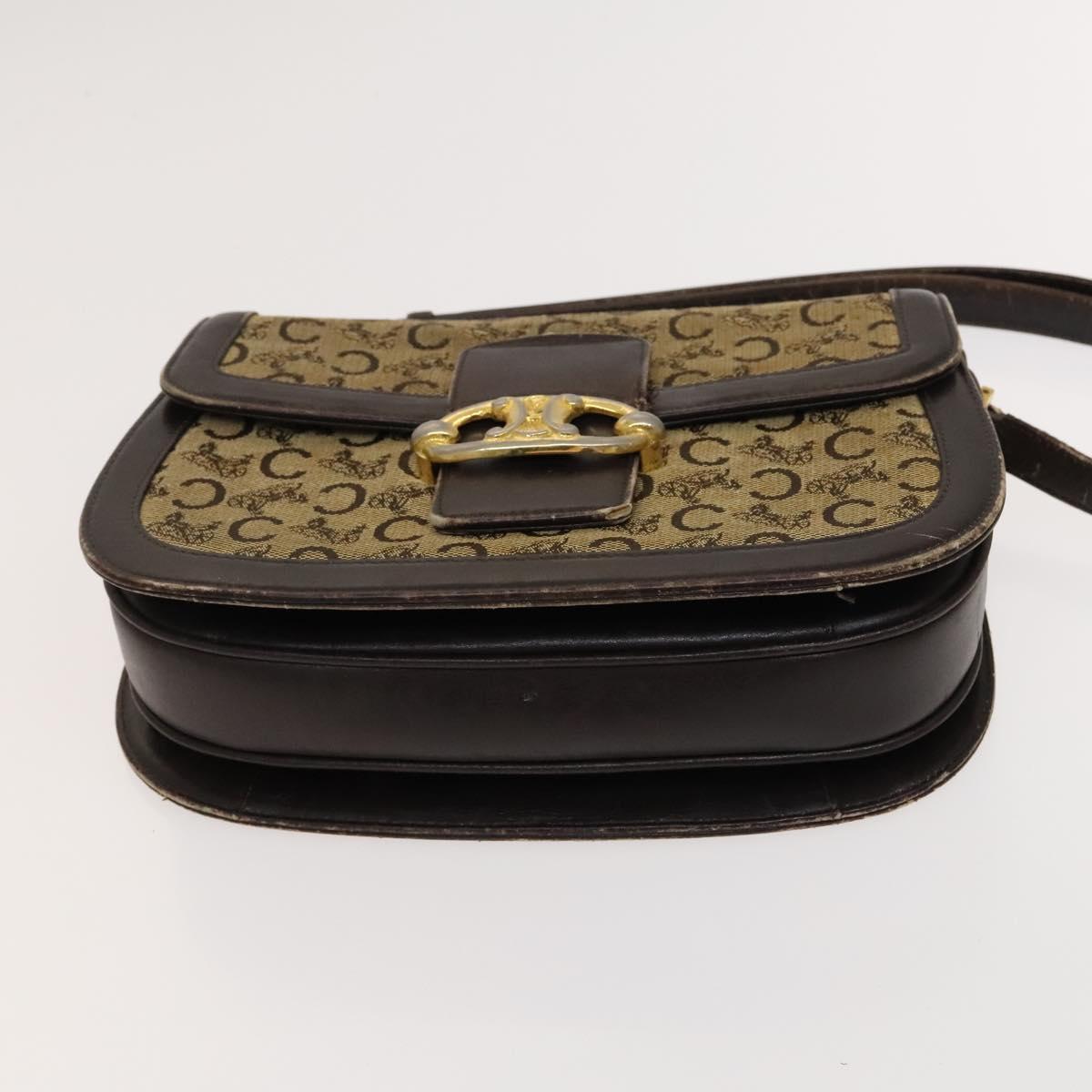 CELINE C Sulky Cartier Burberry Nova Check Bag Leather 3Set Beige Auth BA2174