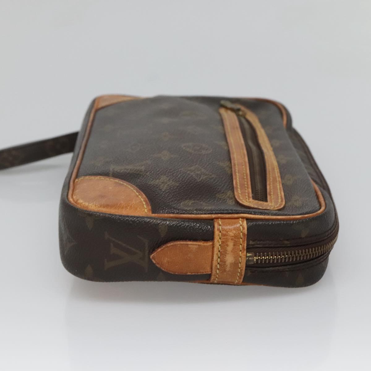 LOUIS VUITTON Monogram Marly Dragonne GM Clutch Bag M51825 LV Auth BA2186