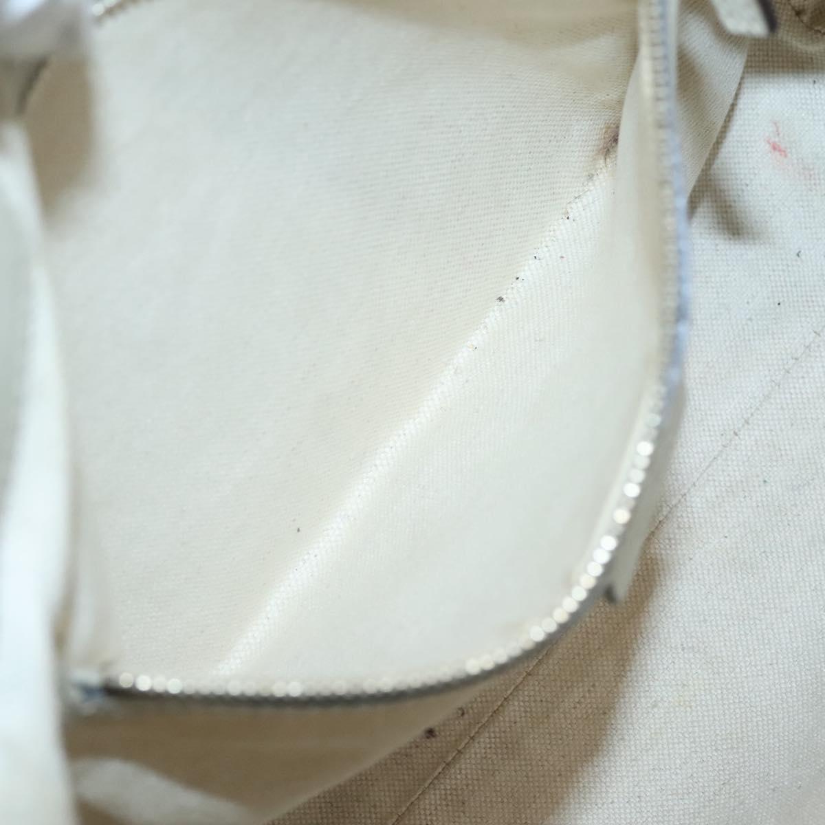 GUCCI GG Canvas Web Sherry Line Hand Bag 2way Beige Gold 269894 Auth BA2226