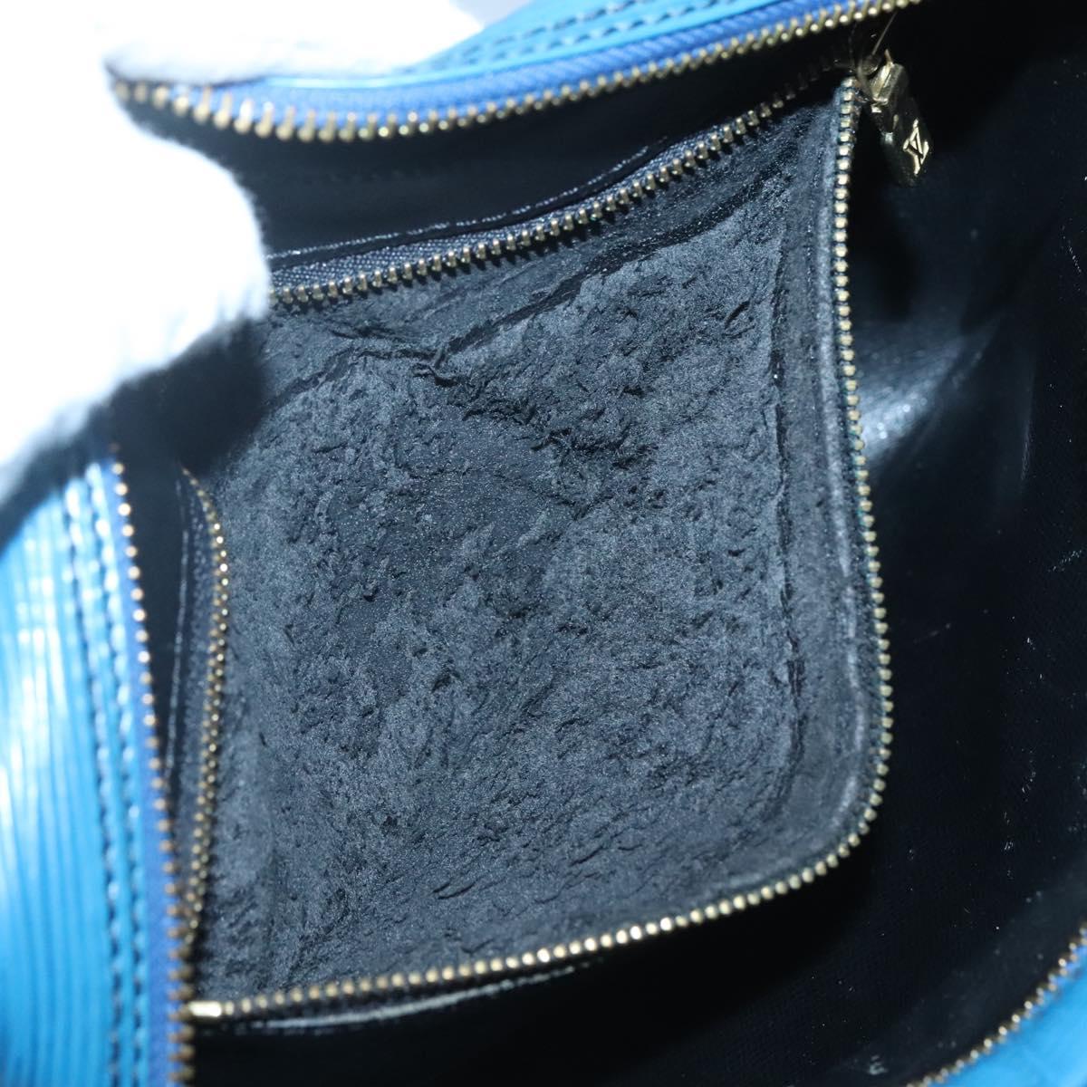 LOUIS VUITTON Epi Trocadero 23 Shoulder Bag Blue M52305 LV Auth BA2273