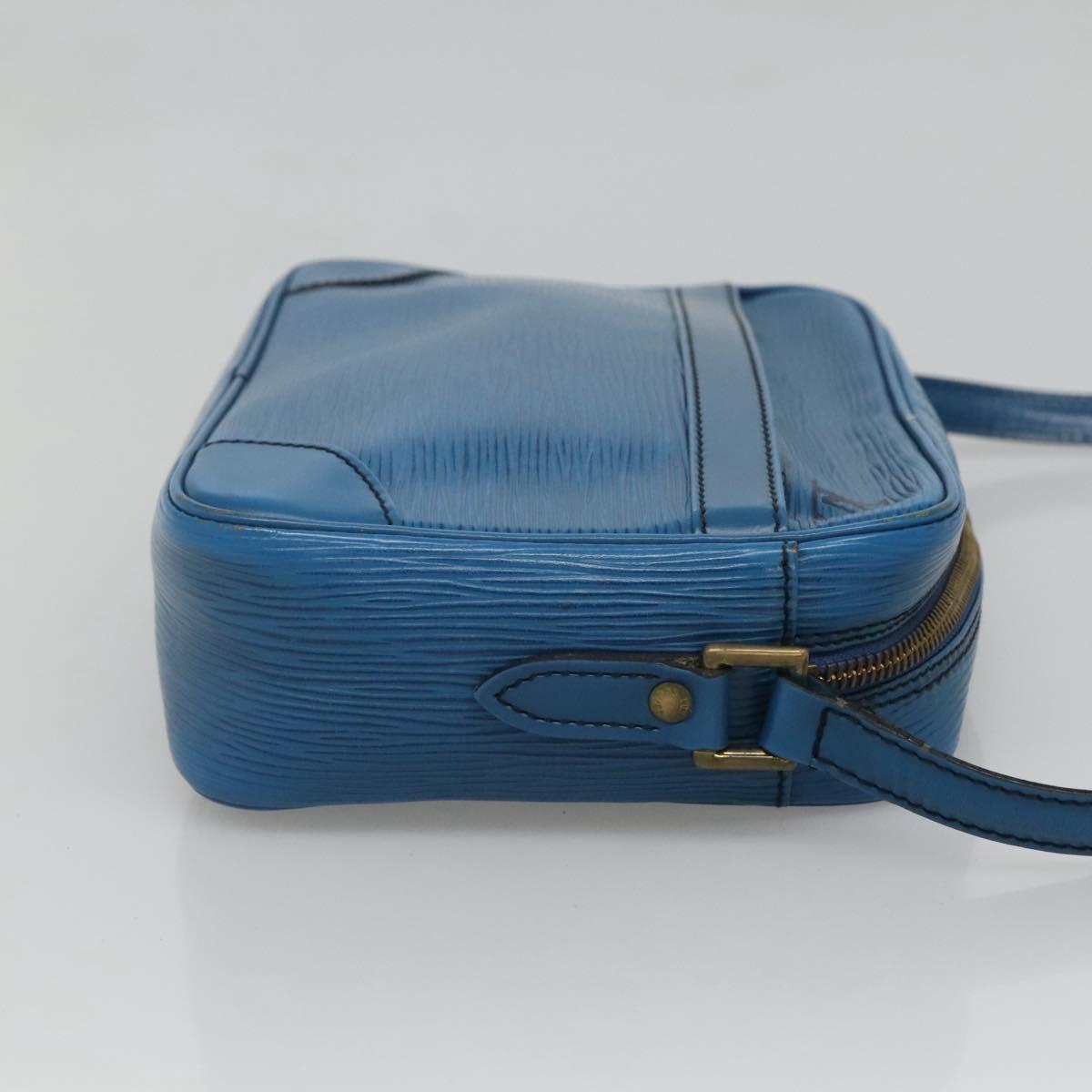 LOUIS VUITTON Epi Trocadero 23 Shoulder Bag Blue M52305 LV Auth BA2273