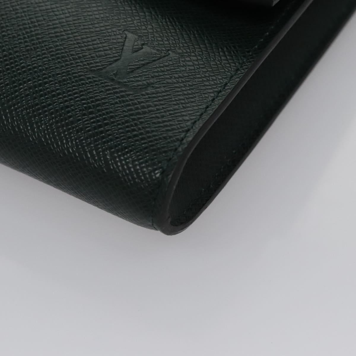 LOUIS VUITTON Taiga Leather Volga Briefcase Epicea M30204 LV Auth BA235
