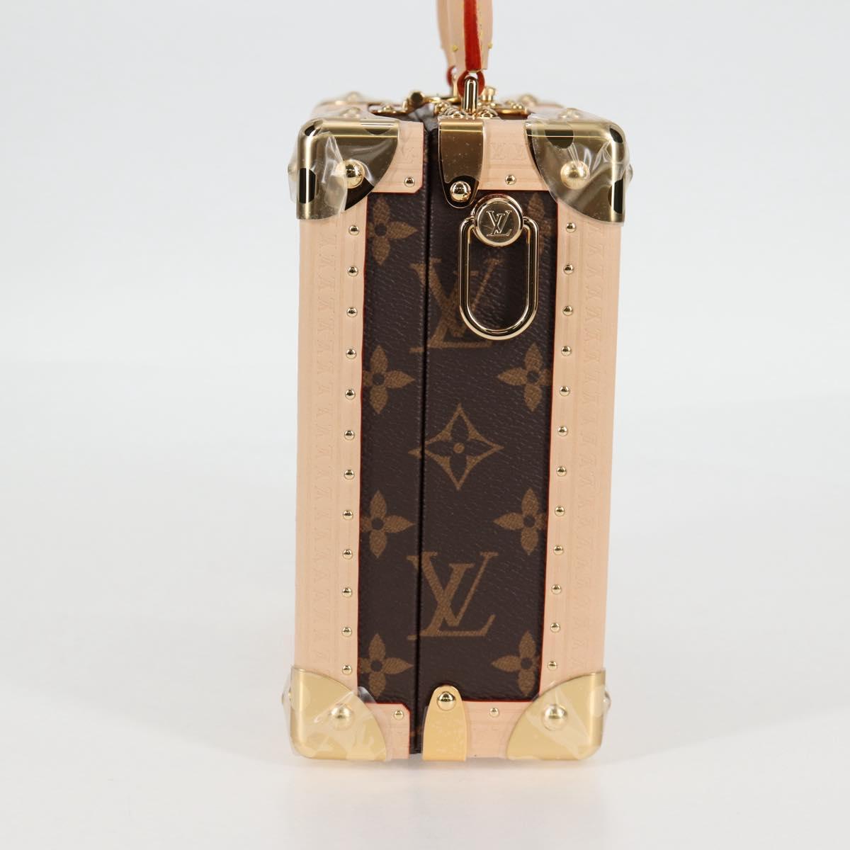 LOUIS VUITTON Monogram Panda LV × TM Mini Square Trunk Bag M13127 Auth BA2353SM