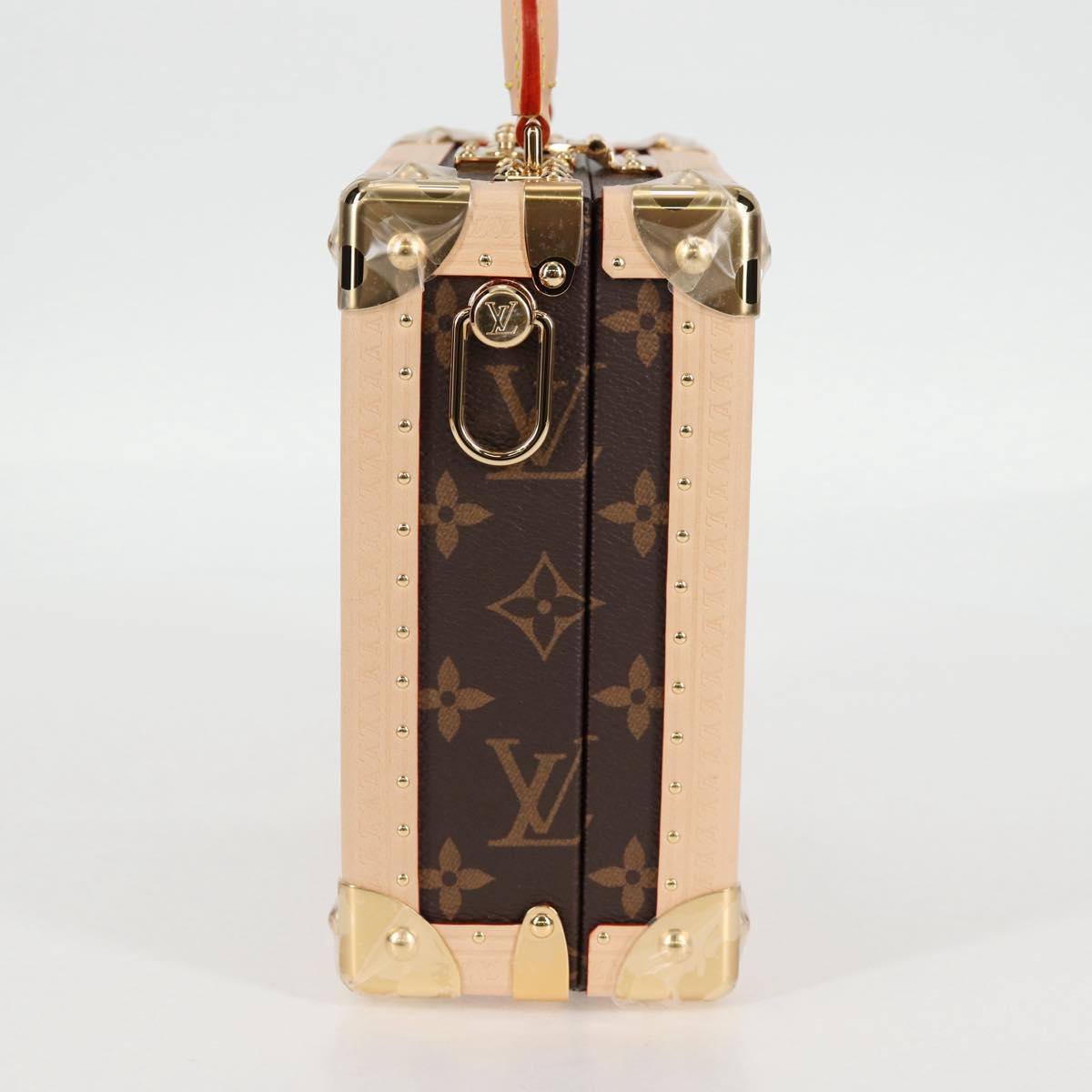 LOUIS VUITTON Monogram Panda LV × TM Mini Square Trunk Bag M13127 Auth BA2353SM
