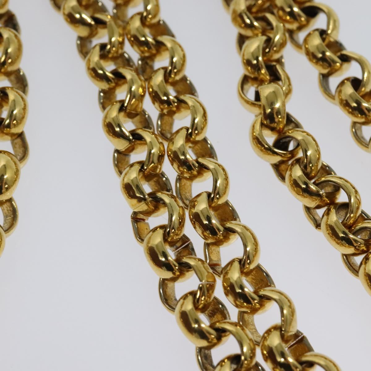 Burberrys Nova Check Chain Shoulder Bag PVC Leather Brown Beige Auth BA241