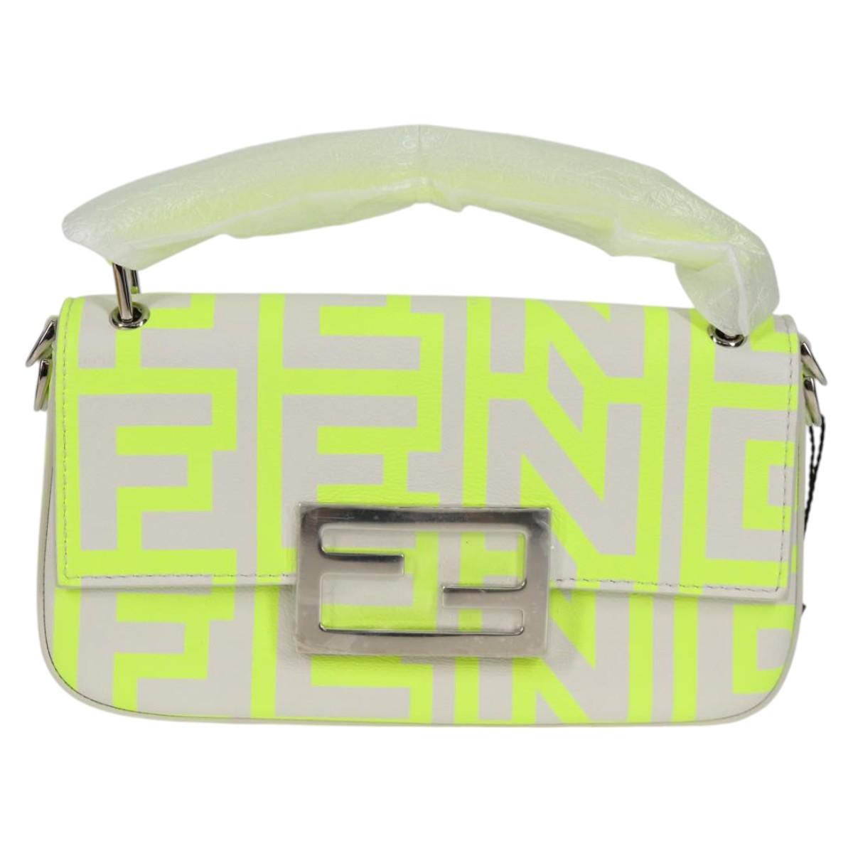 FENDI Bucket Phone Case Mark Jacobs Collaboration Bag Leather 2way Auth BA2455M
