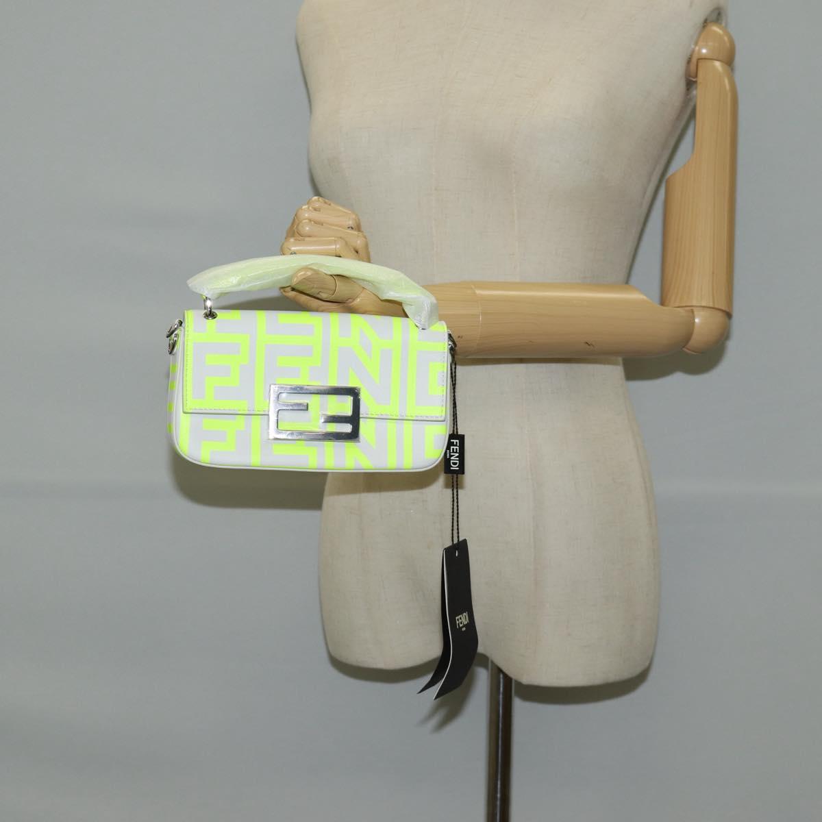 FENDI Bucket Phone Case Mark Jacobs Collaboration Bag Leather 2way Auth BA2455SAM