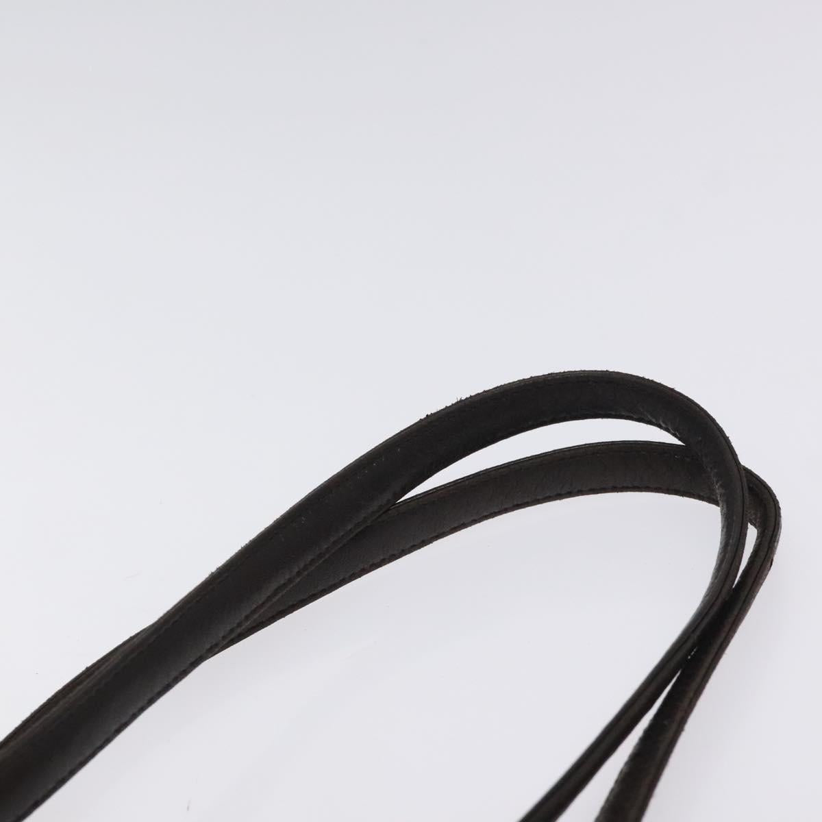 PRADA Shoulder Bag Nylon Green Silver Auth BA2512