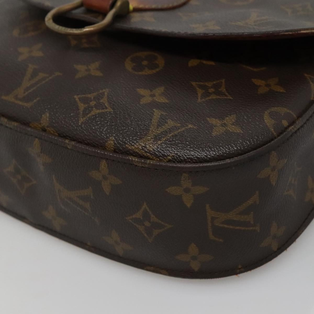 LOUIS VUITTON Monogram Saint Cloud GM Shoulder Bag M51242 LV Auth BA252