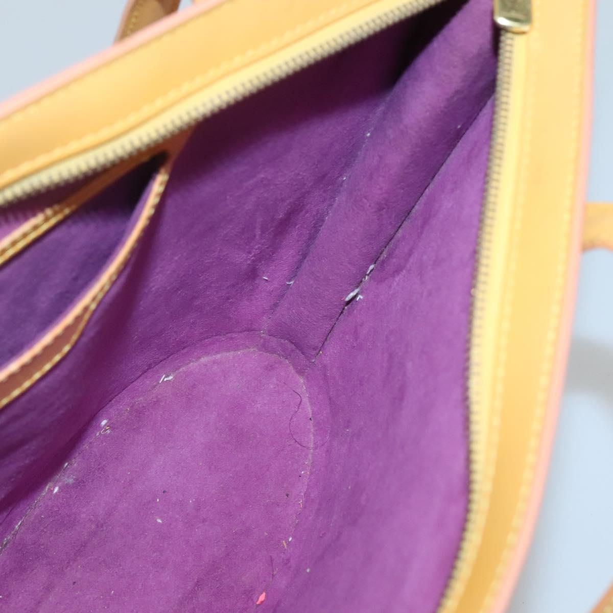 LOUIS VUITTON Epi Saint Jacques Poignees Long Bag Yellow M52339 LV Auth BA2562