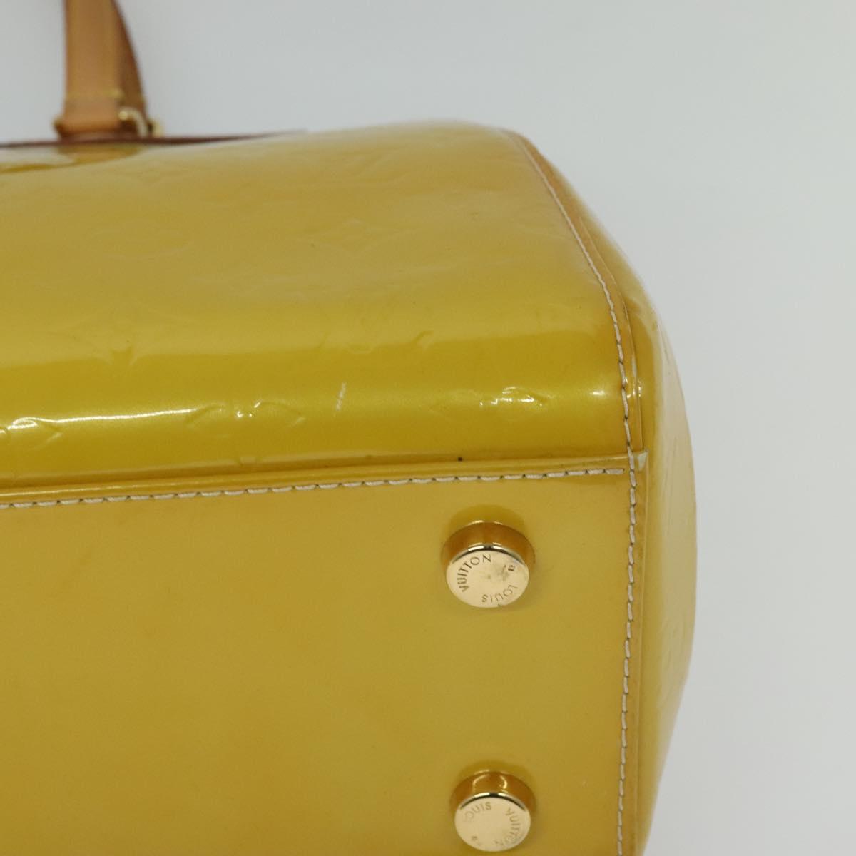 LOUIS VUITTON Monogram Vernis Blair MM Bag 2way Broncorail M91456 LV Auth BA2566