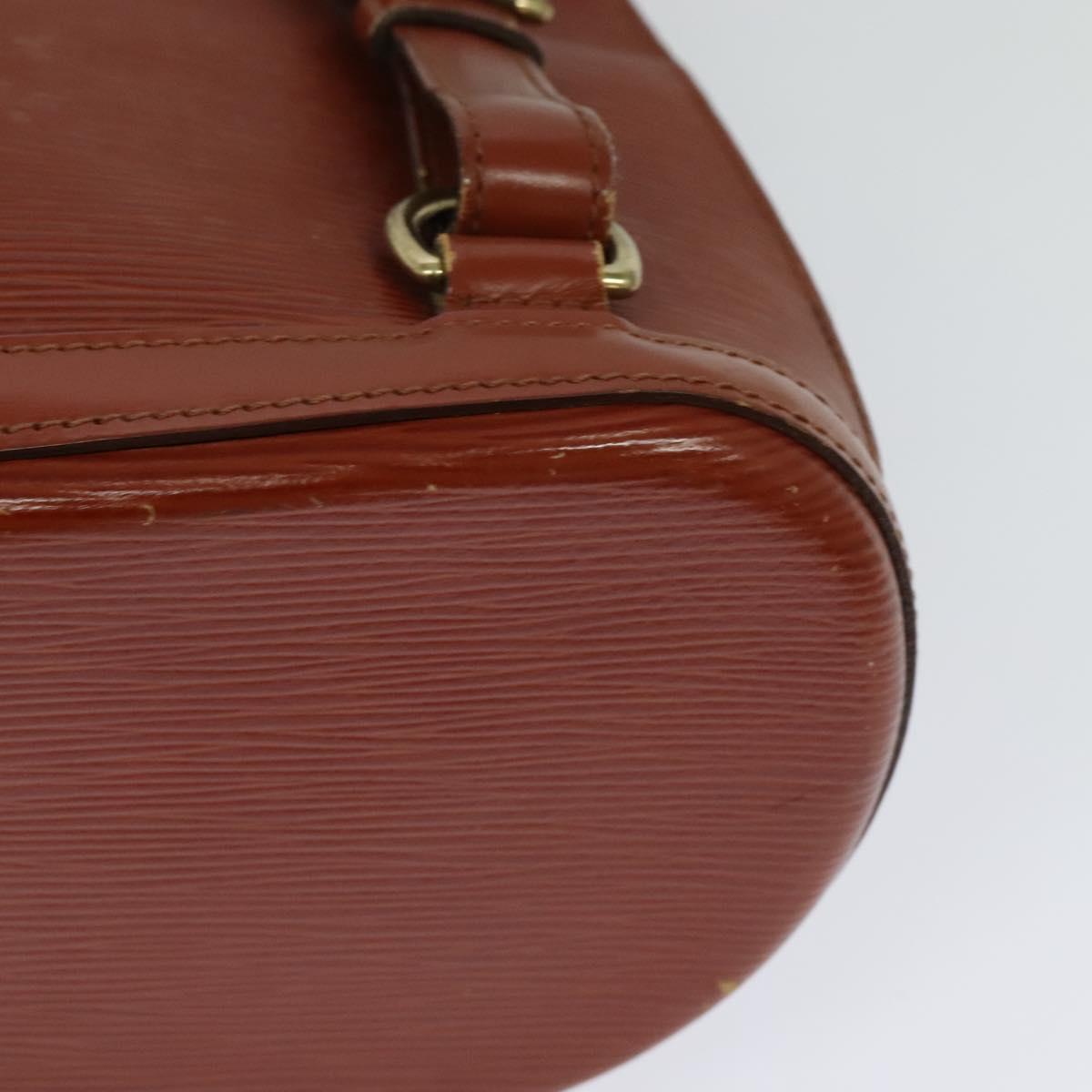 LOUIS VUITTON Epi Coblanc Shoulder Bag Brown M52293 LV Auth BA258