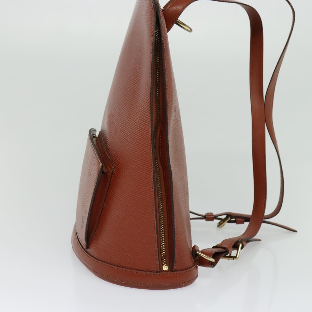 LOUIS VUITTON Epi Coblanc Shoulder Bag Brown M52293 LV Auth BA258