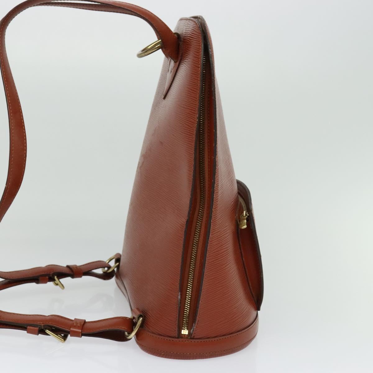 LOUIS VUITTON Epi Coblanc Shoulder Bag Brown M52293 LV Auth BA258