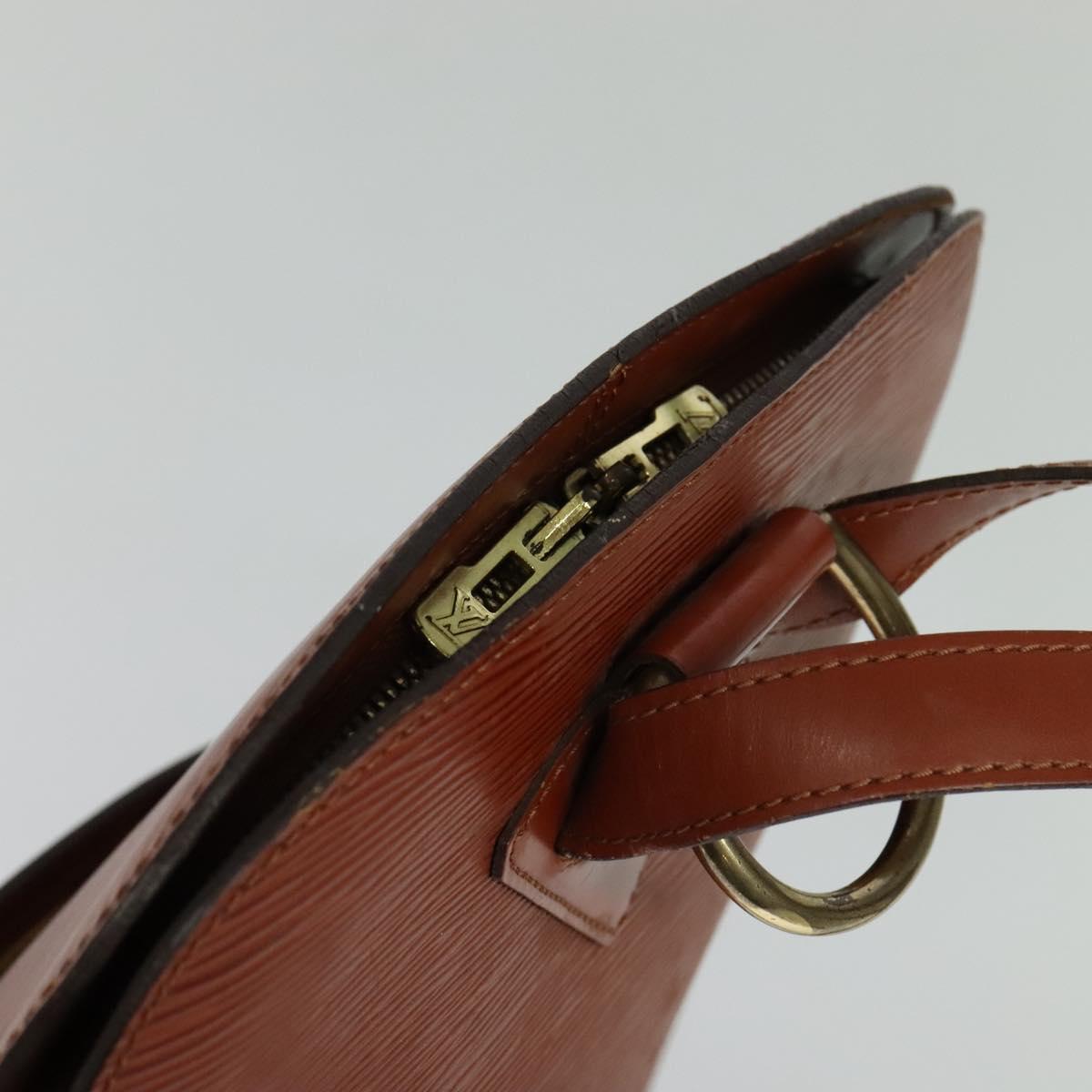 LOUIS VUITTON Epi Coblanc Shoulder Bag Brown M52293 LV Auth BA258