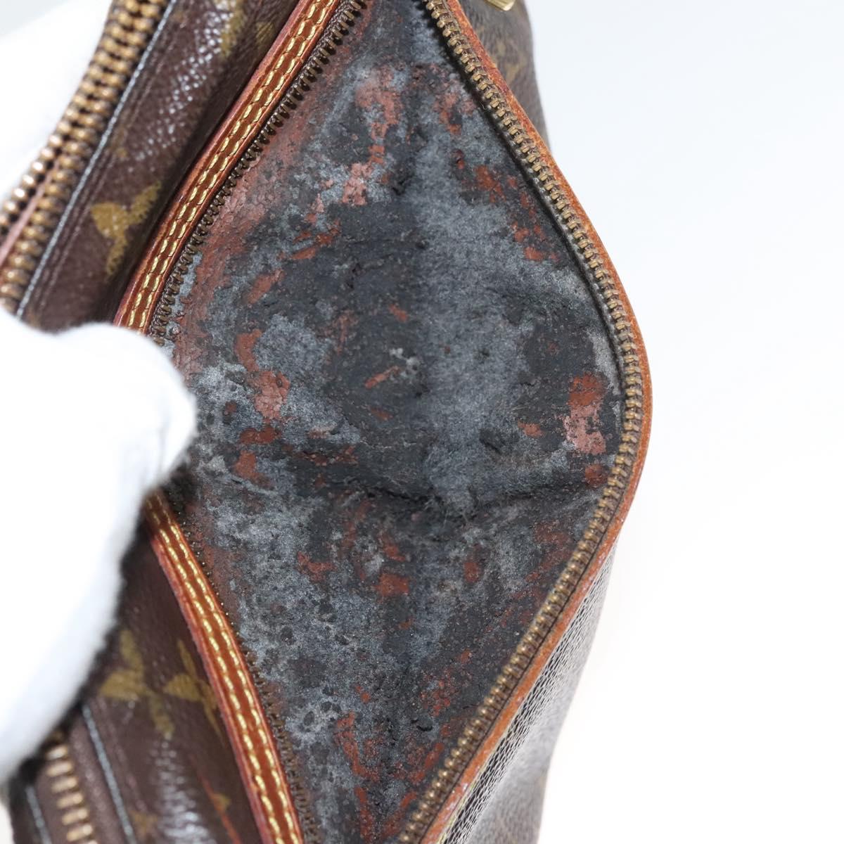 LOUIS VUITTON Monogram Marly Dragonne GM Clutch Bag M51825 LV Auth BA2661