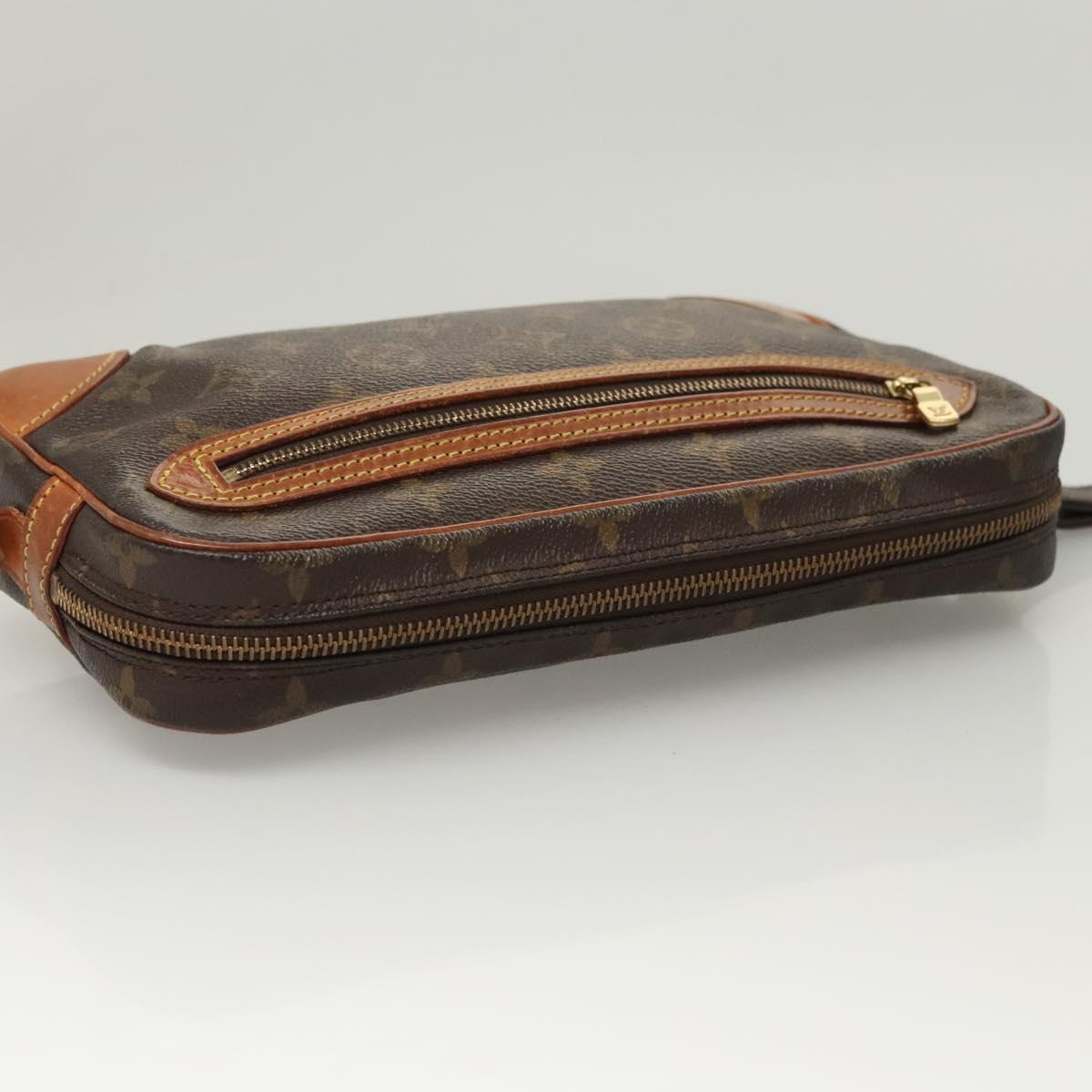 LOUIS VUITTON Monogram Marly Dragonne GM Clutch Bag M51825 LV Auth BA2661