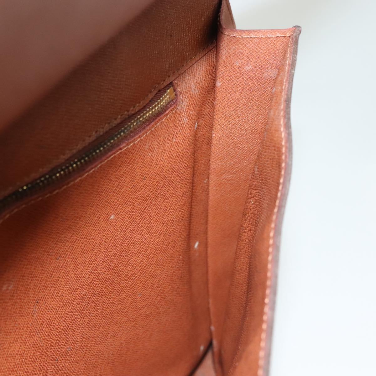 LOUIS VUITTON Monogram Porte Envelope Clutch Bag M51801 LV Auth BA2713