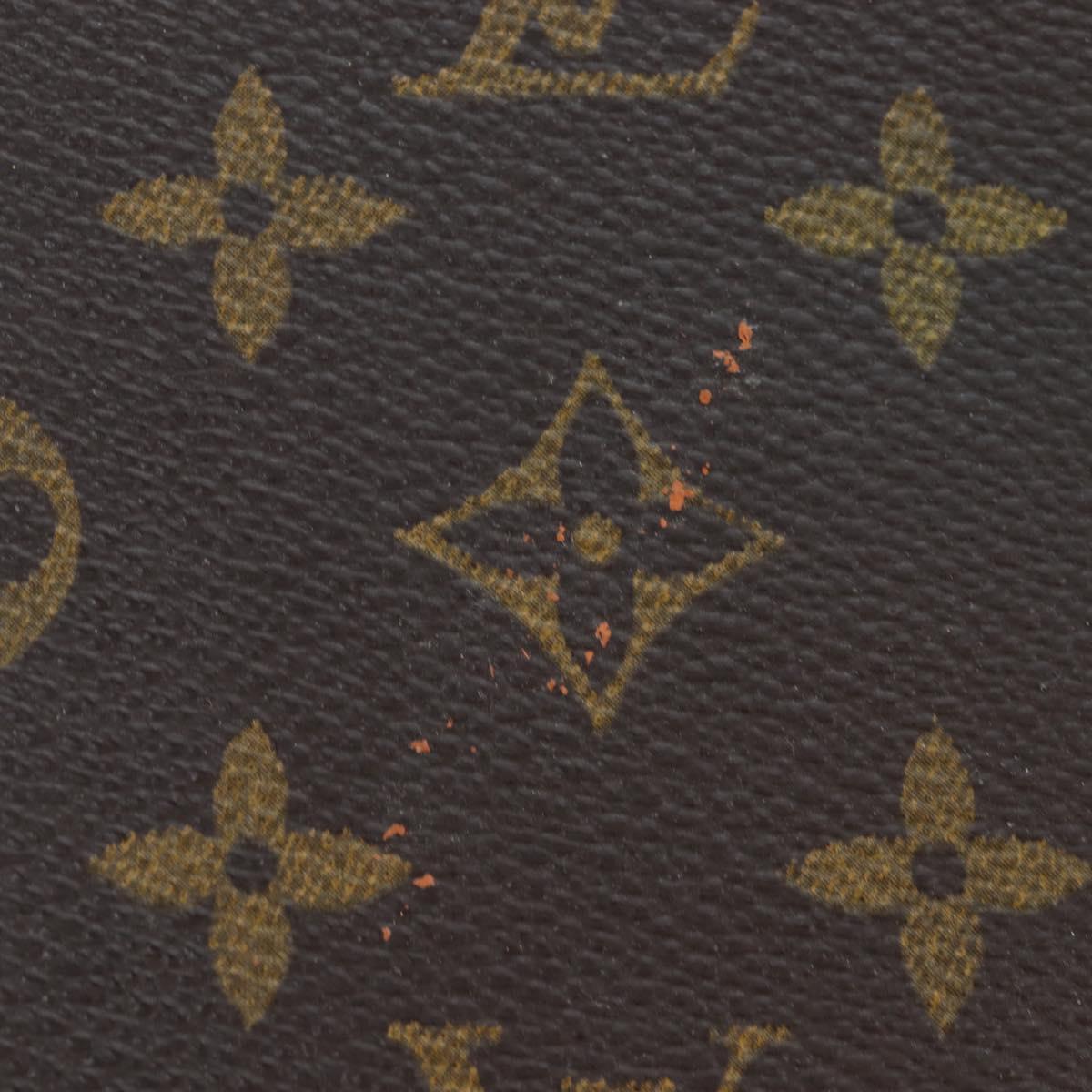 LOUIS VUITTON Monogram Porte Envelope Clutch Bag M51801 LV Auth BA2713