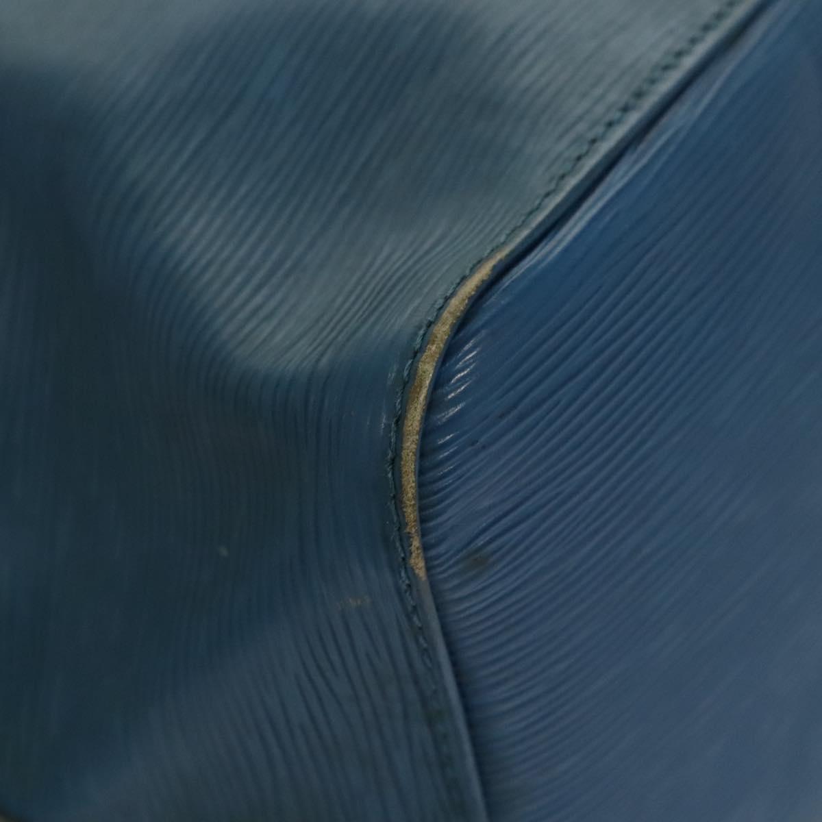 LOUIS VUITTON Epi Petit Noe Shoulder Bag Blue M44105 LV Auth BA2719