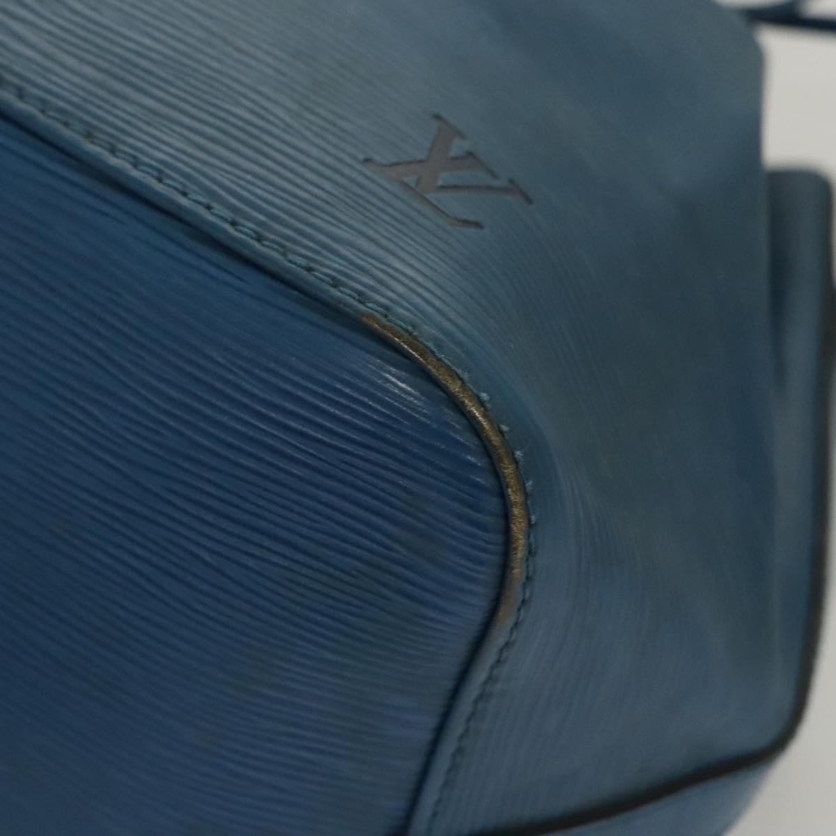 LOUIS VUITTON Epi Petit Noe Shoulder Bag Blue M44105 LV Auth BA2719