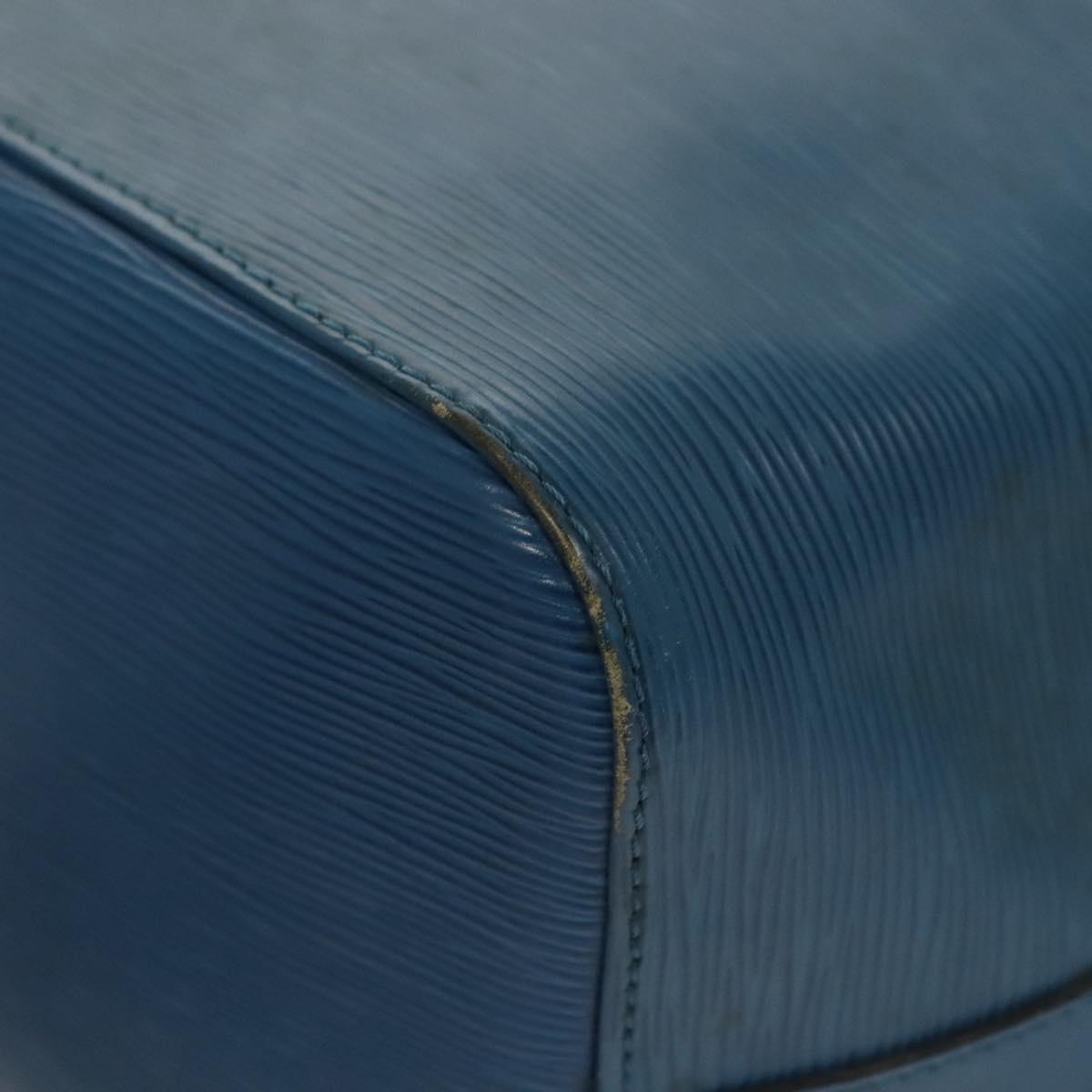 LOUIS VUITTON Epi Petit Noe Shoulder Bag Blue M44105 LV Auth BA2719