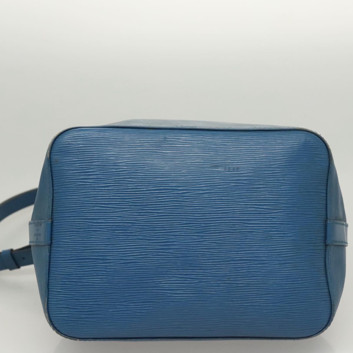 LOUIS VUITTON Epi Petit Noe Shoulder Bag Blue M44105 LV Auth BA2719
