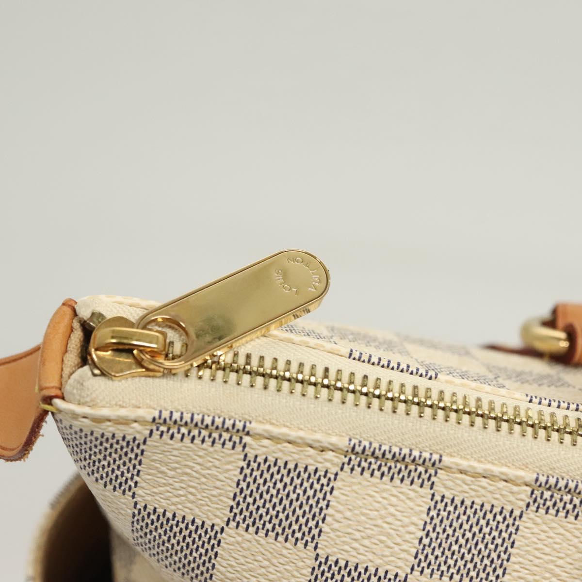 LOUIS VUITTON Damier Azur Totally MM Tote Bag N51262 LV Auth BA2803