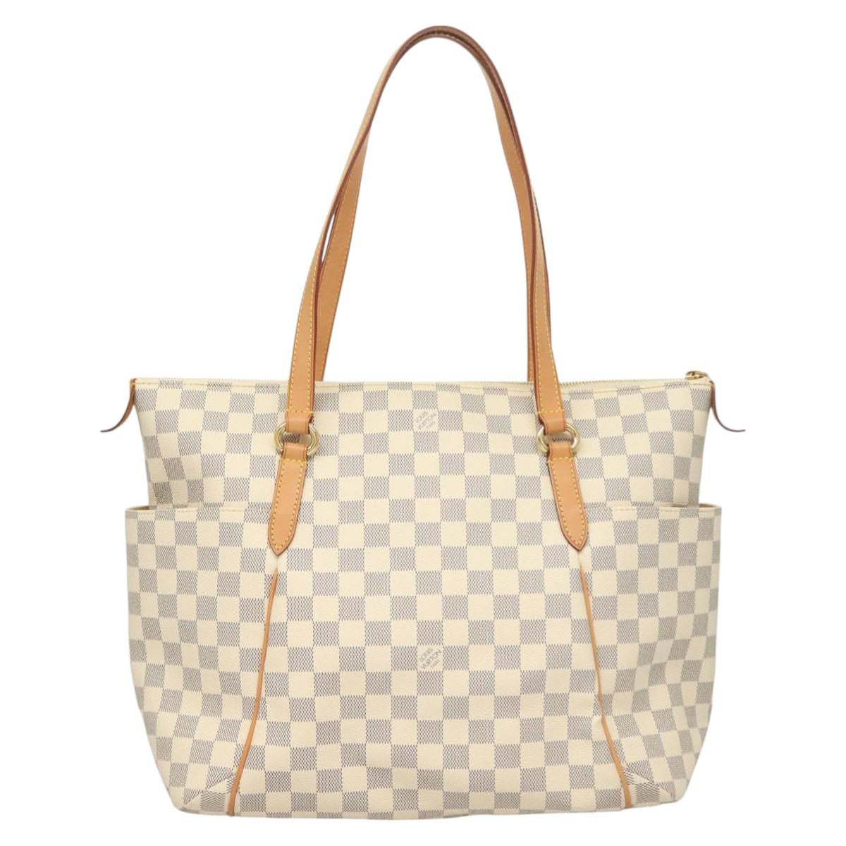 LOUIS VUITTON Damier Azur Totally MM Tote Bag N51262 LV Auth BA2803