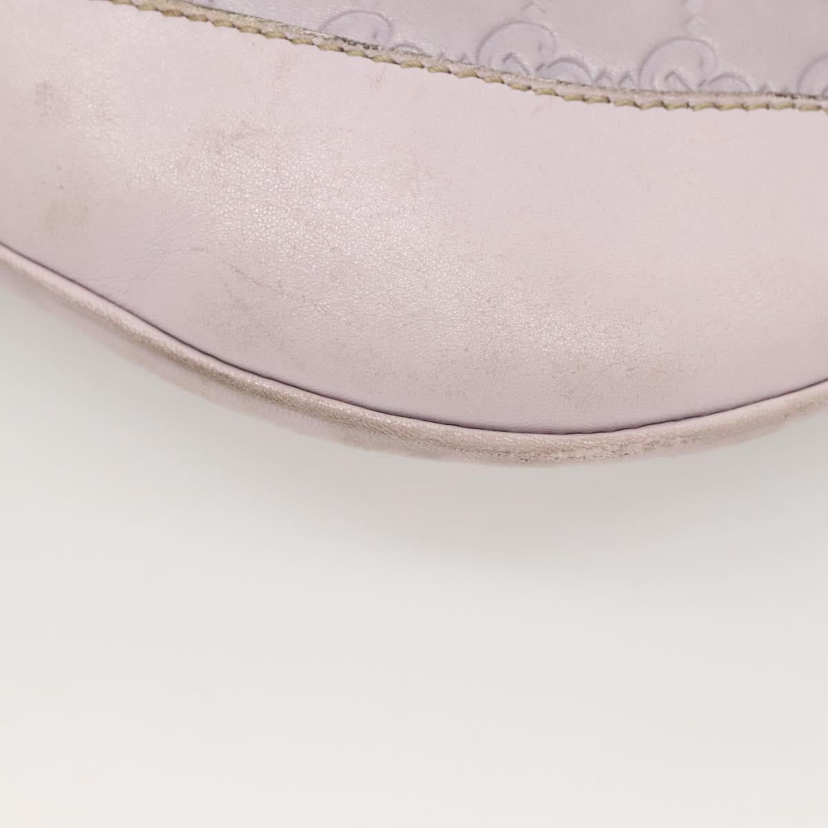 GUCCI GG Canvas Guccissima Bag Leather Outlet Purple Gold 272380 Auth BA2809