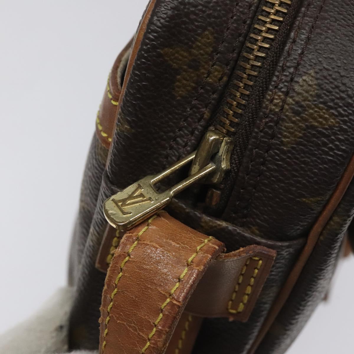 LOUIS VUITTON Monogram Jeune Fille GM Shoulder Bag M51225 LV Auth BA281
