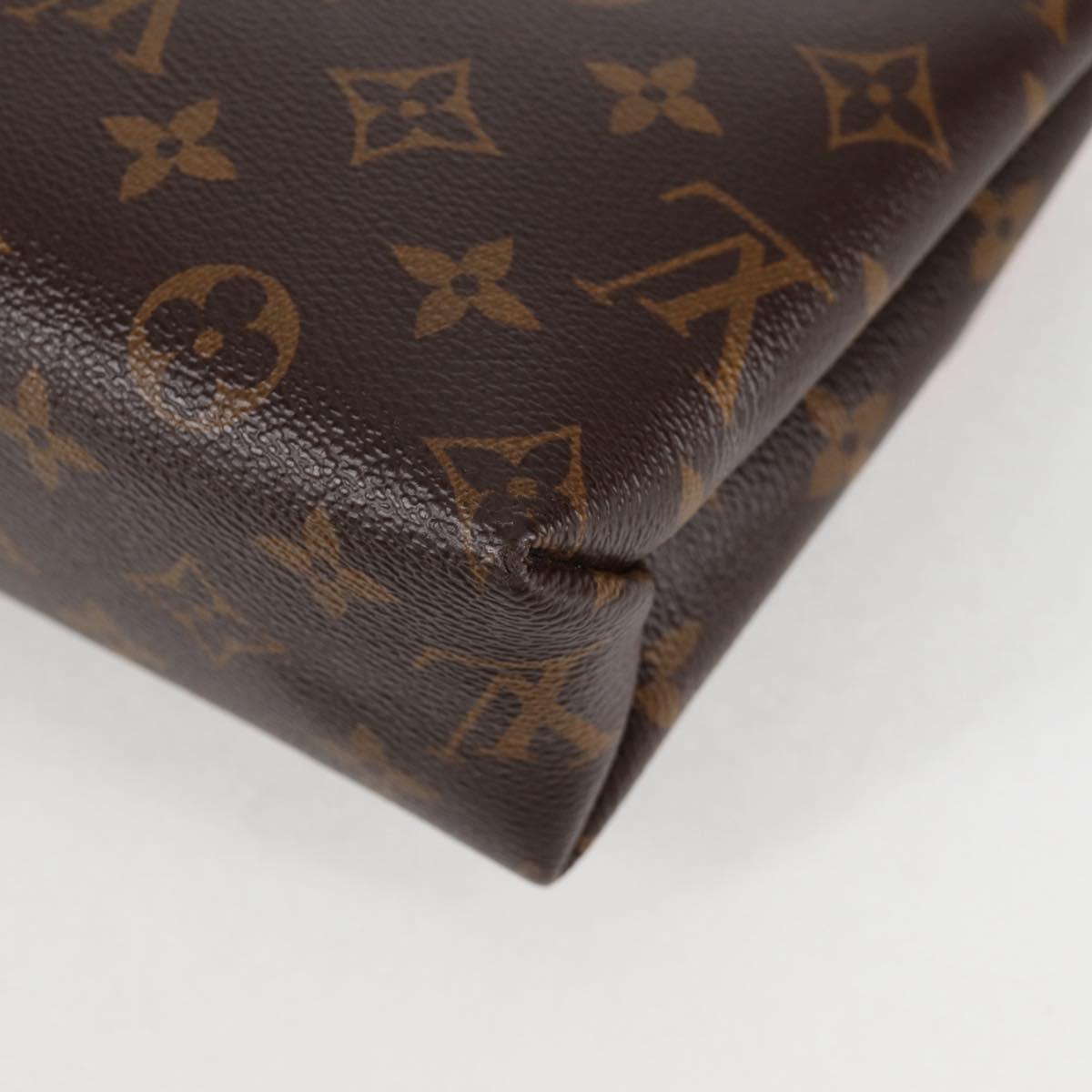LOUIS VUITTON Monogram Sun Placide Shoulder Bag Red M43713 LV Auth BA2903M