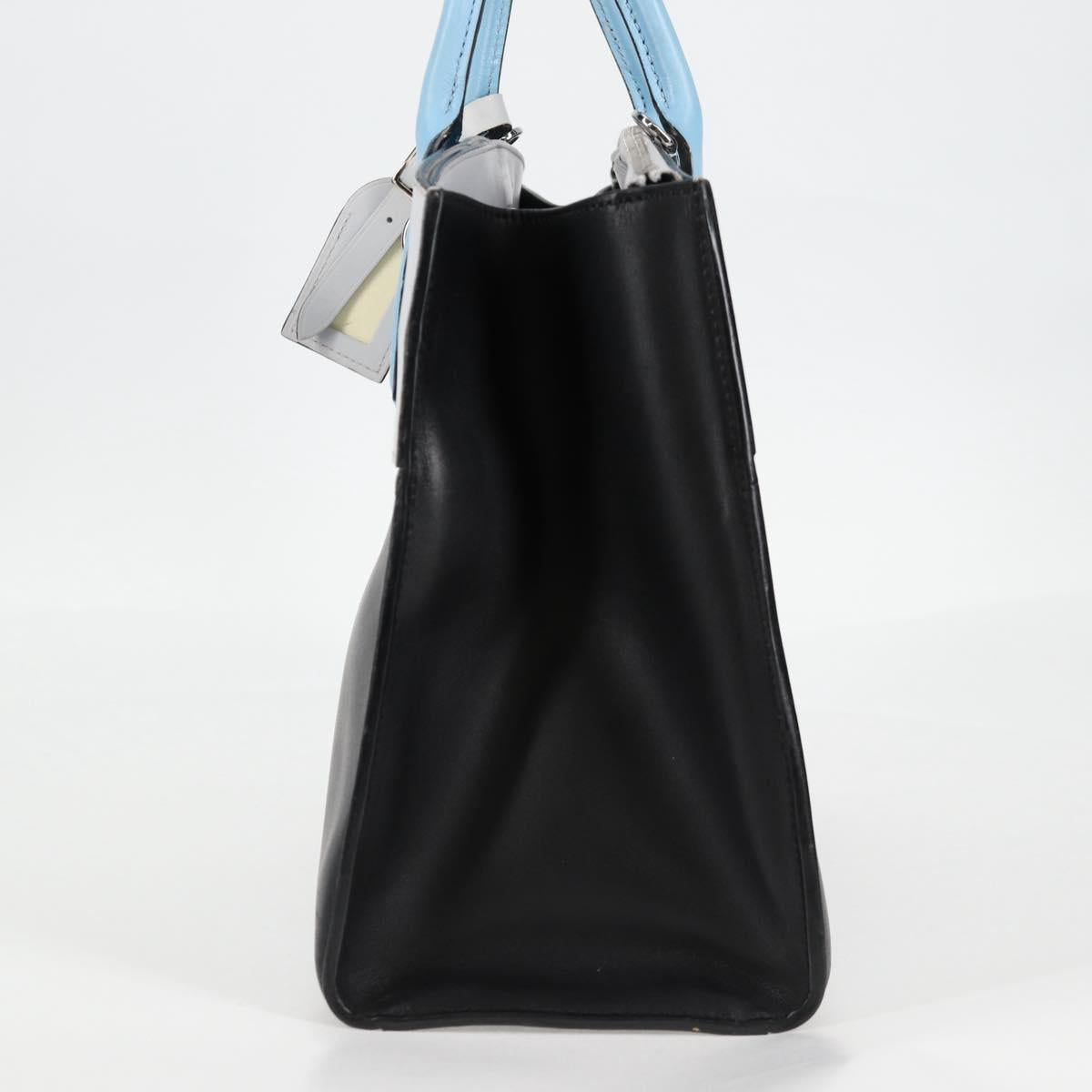 LOUIS VUITTON City Steamer MM Bag Calf leather Black Gray M42435 LV Auth BA2906V
