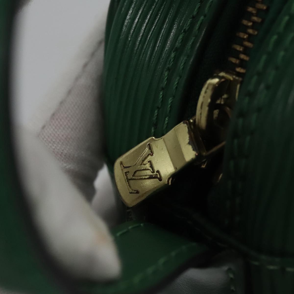 LOUIS VUITTON Epi Jeune Fille MM Shoulder Bag Green M52154 LV Auth BA292V