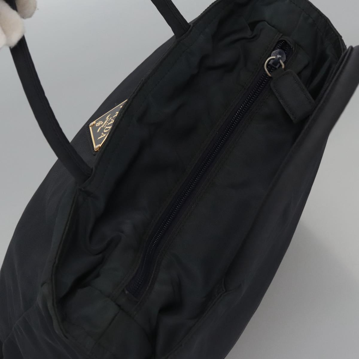 PRADA Hand Bag Nylon Navy Auth BA297