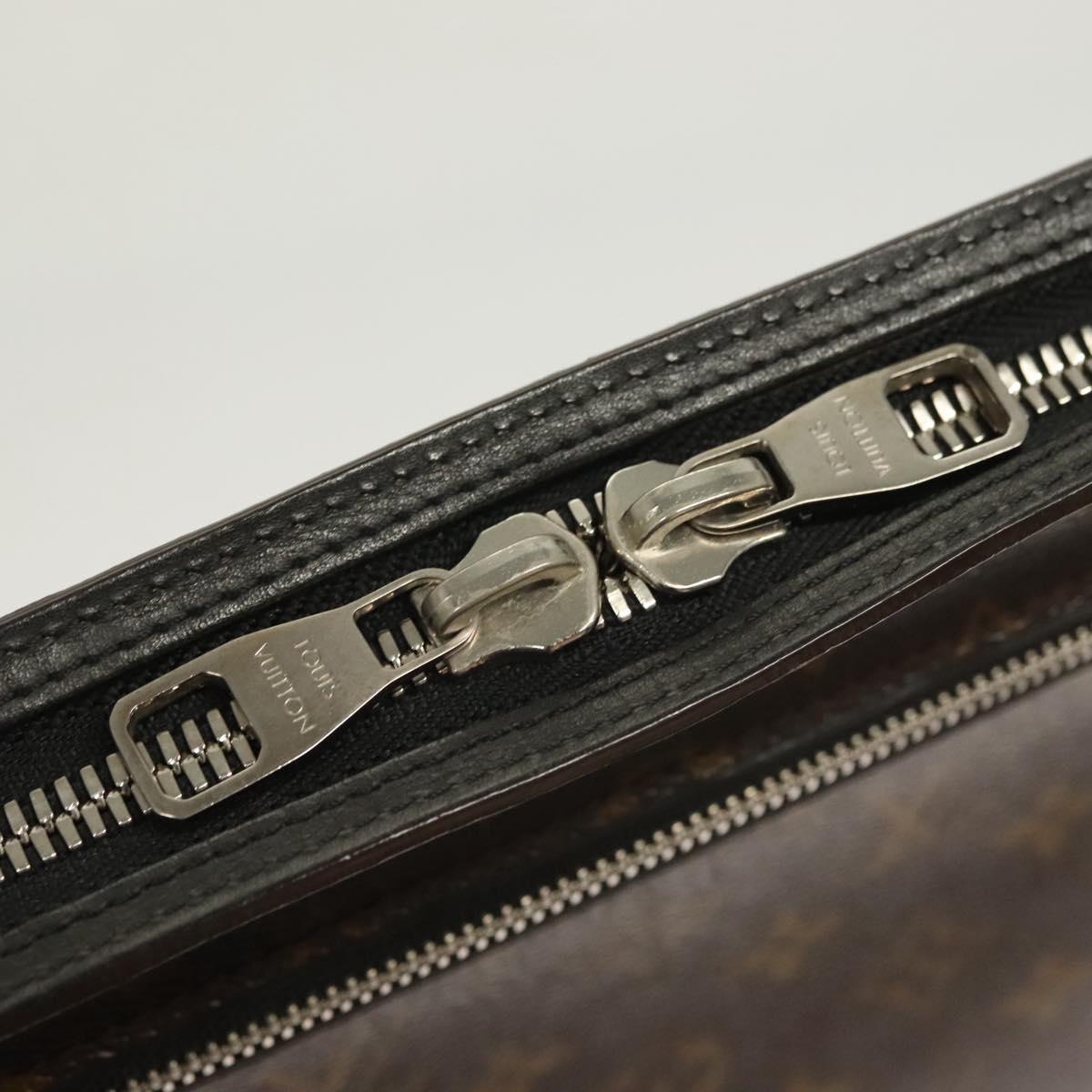 LOUIS VUITTON Monogram Portfolio Clutch Bag M40301 LV Auth BA2998