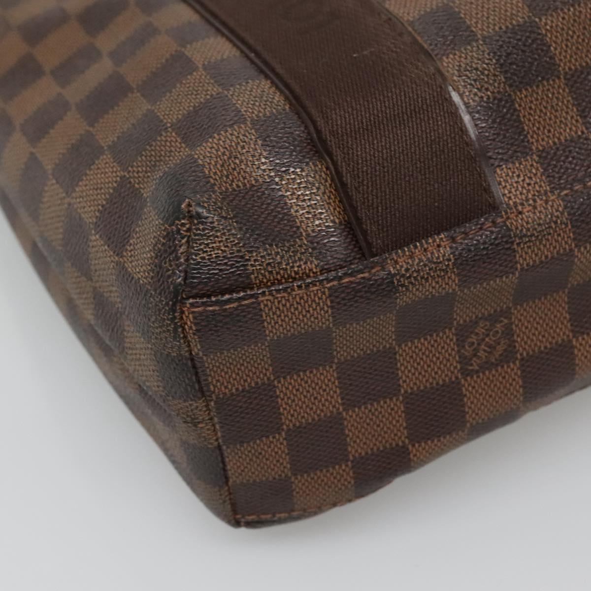 LOUIS VUITTON Damier Ebene Kababobur Tote Bag N52006 LV Auth BA3010
