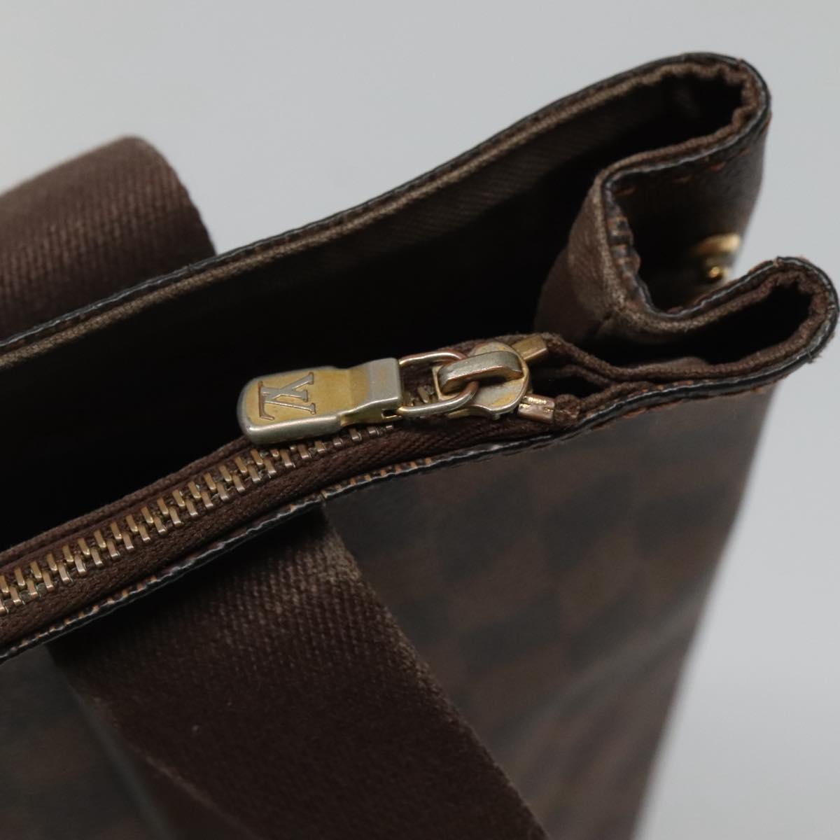 LOUIS VUITTON Damier Ebene Kababobur Tote Bag N52006 LV Auth BA3010