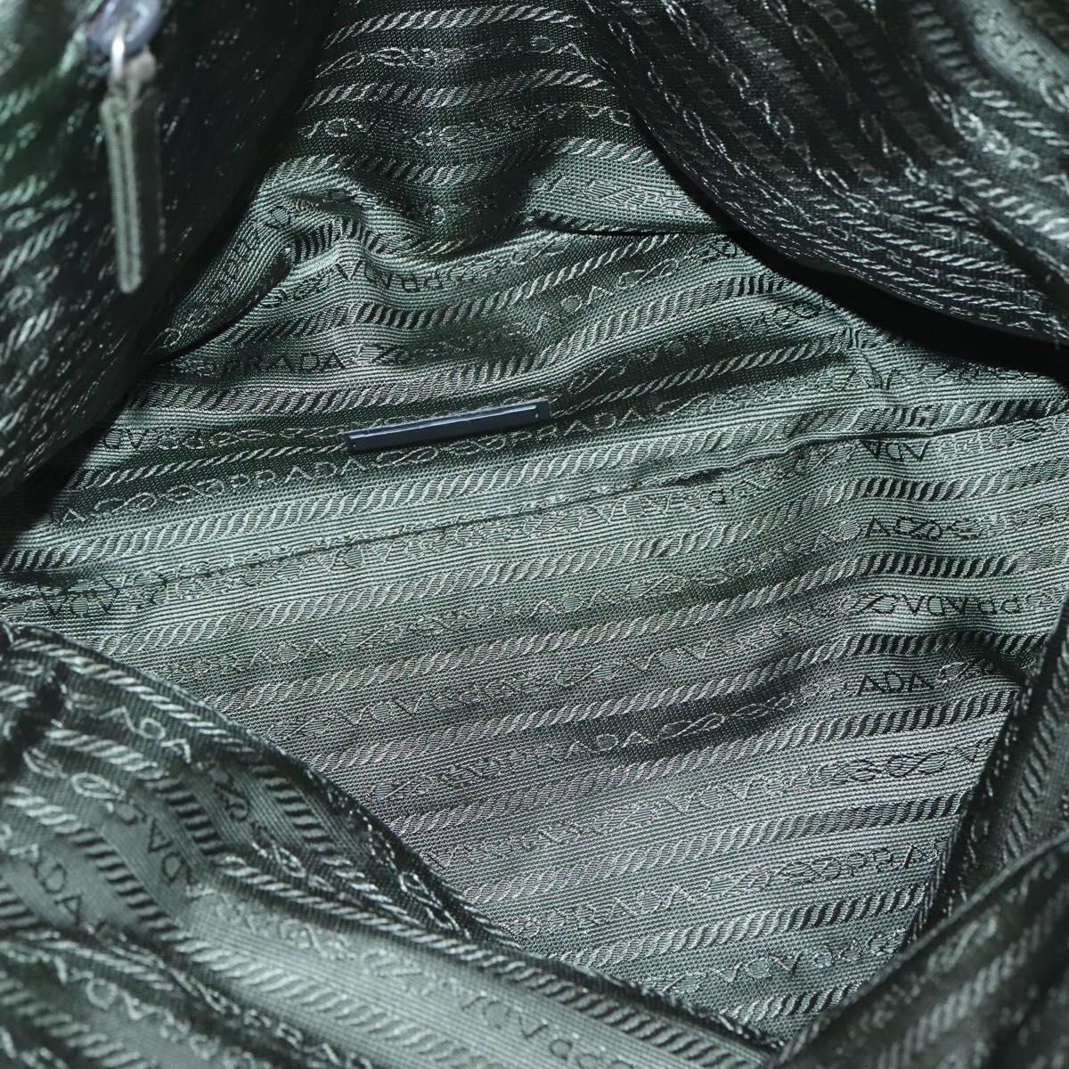 PRADA Hand Bag Nylon Red Auth BA3040